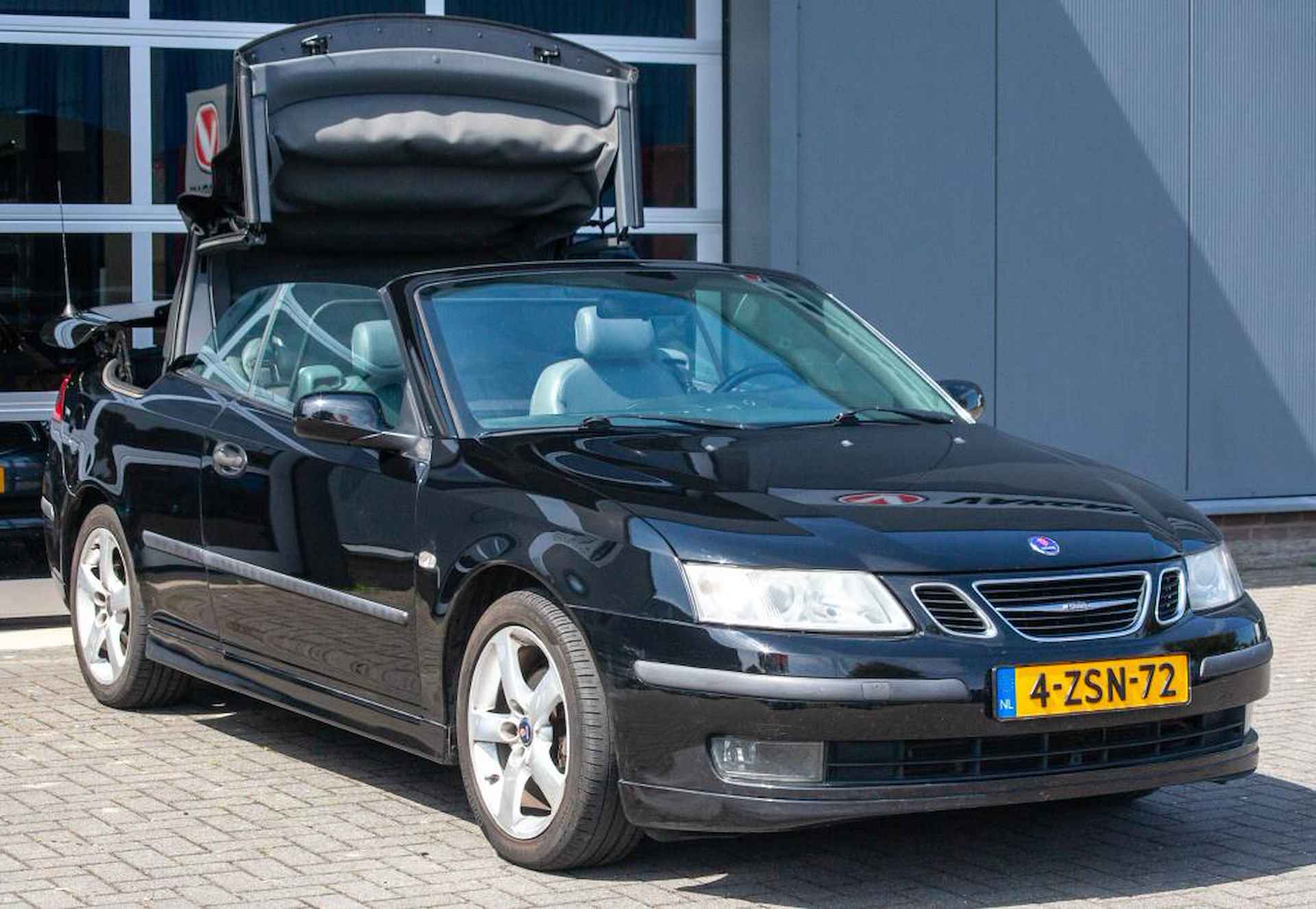 Saab 9-3 Cabrio 1.8t Vector Cabriolet, leer. airco. - 3/15