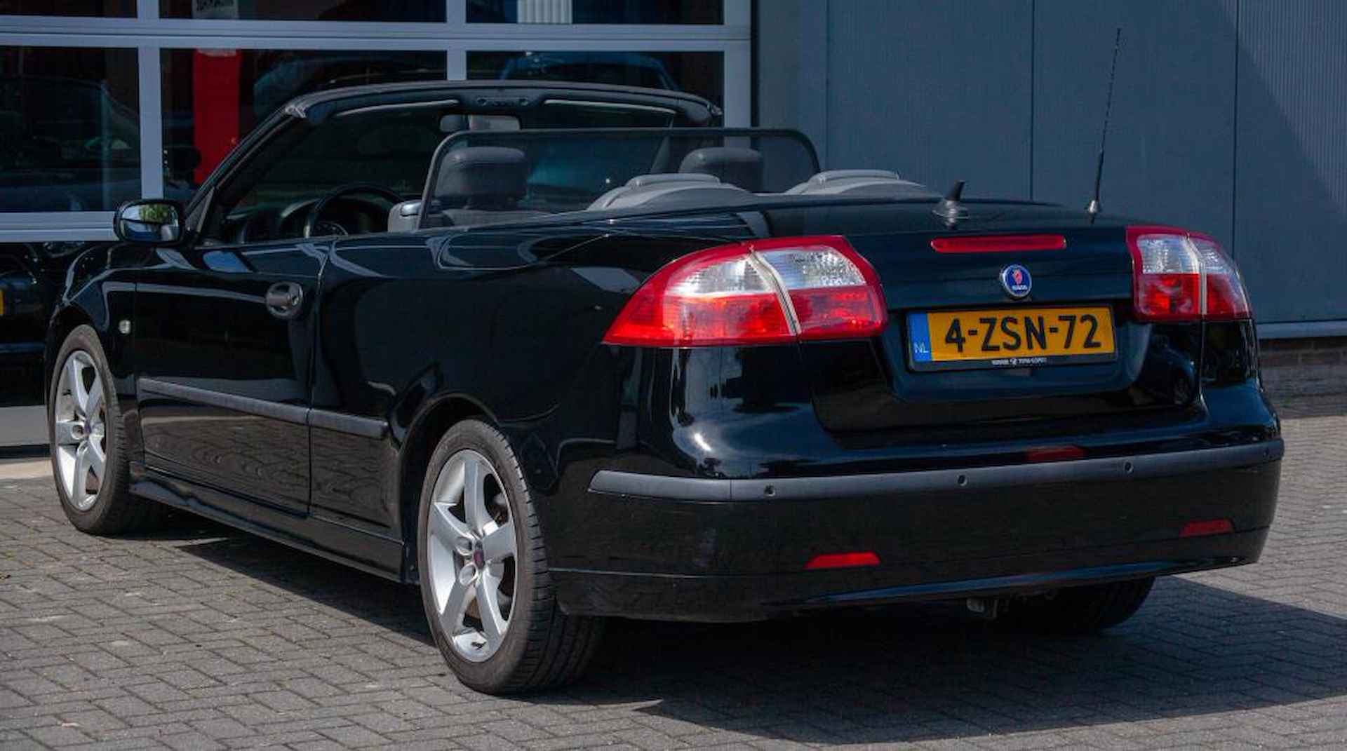 Saab 9-3 Cabrio 1.8t Vector Cabriolet, leer. airco. - 8/15