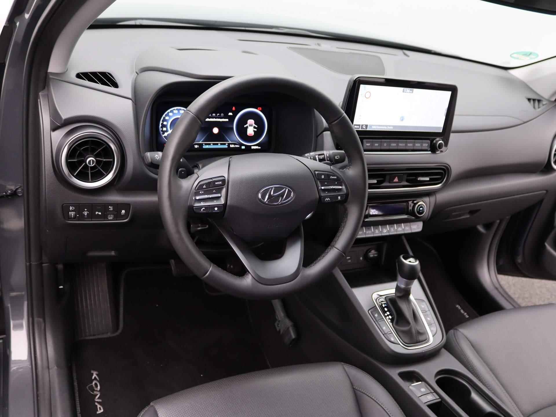 Hyundai Kona 1.6 GDI HEV Premium | Adaptive Cruise | Elektr. Stoelen | Keyless entry | Head-Up Display | Krell Audio | Stoel ventilatie | Stoel en stuurwiel verwarming | LED | - 28/49