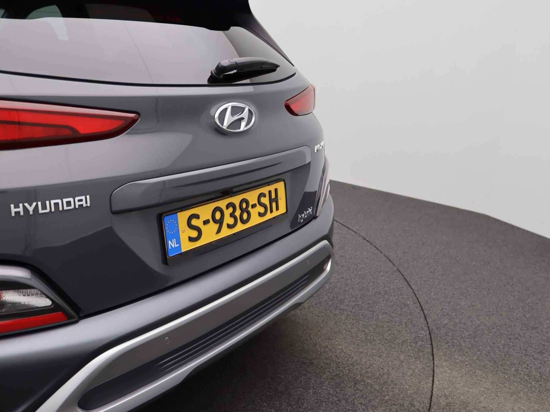 Hyundai Kona 1.6 GDI HEV Premium | Adaptive Cruise | Elektr. Stoelen | Keyless entry | Head-Up Display | Krell Audio | Stoel ventilatie | Stoel en stuurwiel verwarming | LED | - 37/49