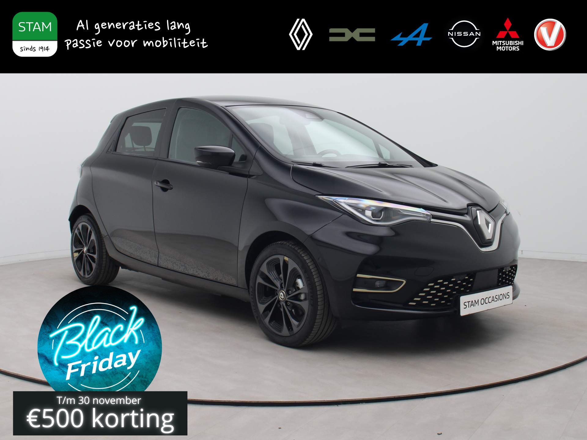 Renault ZOE R135 Iconic 52 kWh KOOPBATTERIJ Climate | Camera | Cruise | 9,3" Navi