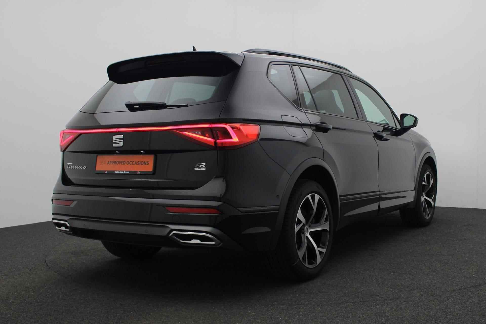 SEAT Tarraco 1.4 TSI 245PK DSG e-Hybrid PHEV FR Business Intense | Pano | Trekhaak | Adaptief onderstel | Stoel-/achterbankverwarming | Navi | Camera | ACC | Keyless - 4/42