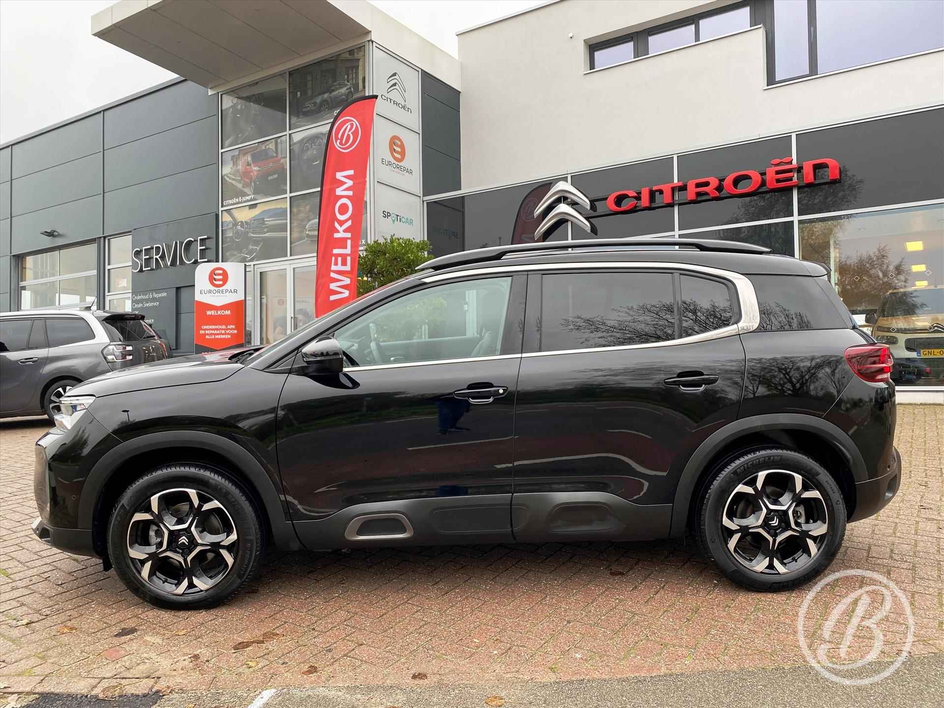 Citroen C5 Aircross 1.2 Turbo 130pk EAT8 Automaat Shine | elek. achterklep, adaptive cruise, dab, camera, navigatie, 18 inch velgen, dodehoekdetectie, verw. voorstoelen - 3/67