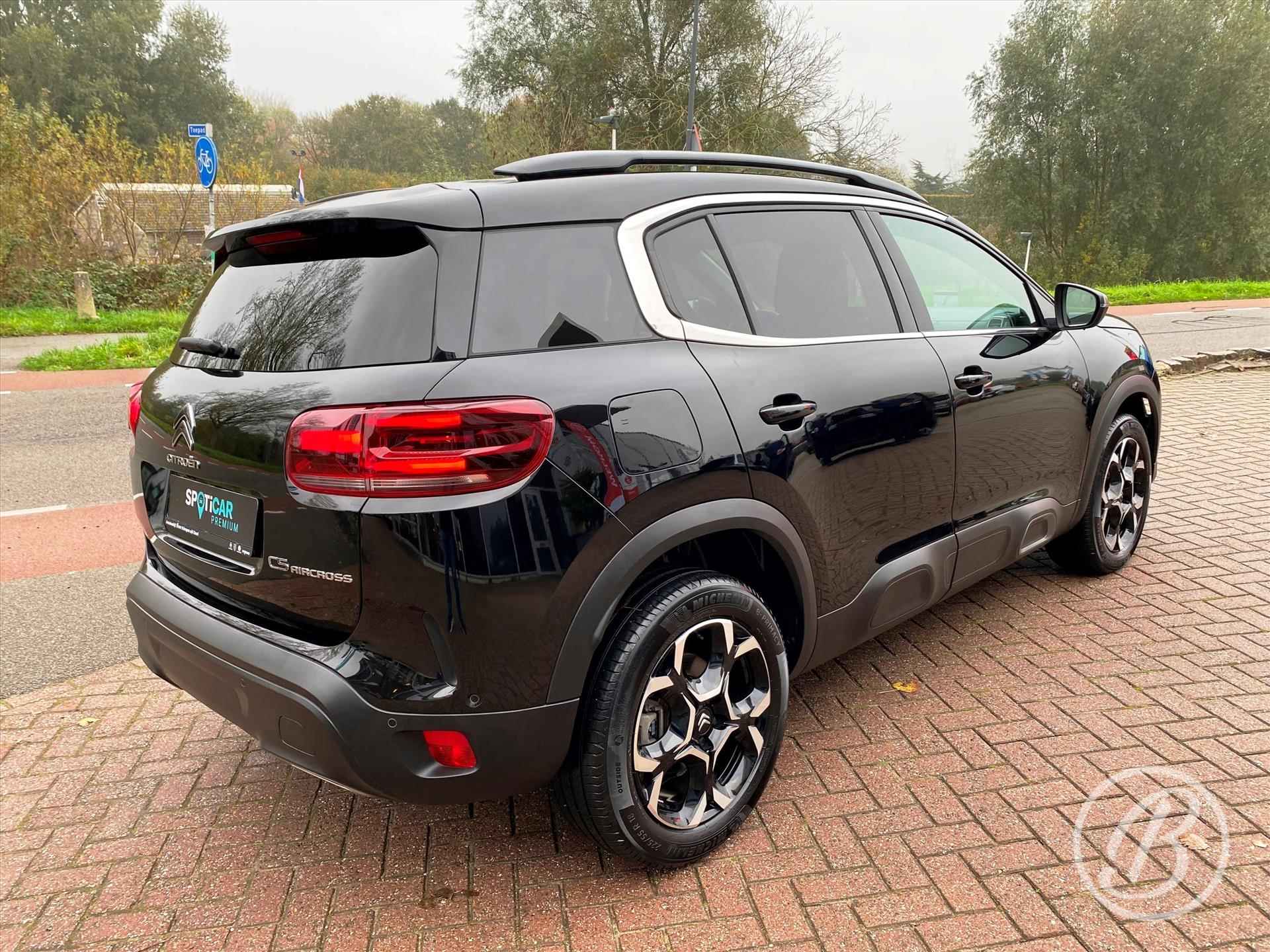 Citroen C5 Aircross 1.2 Turbo 130pk EAT8 Automaat Shine | elek. achterklep, adaptive cruise, dab, camera, navigatie, 18 inch velgen, dodehoekdetectie, verw. voorstoelen - 5/67