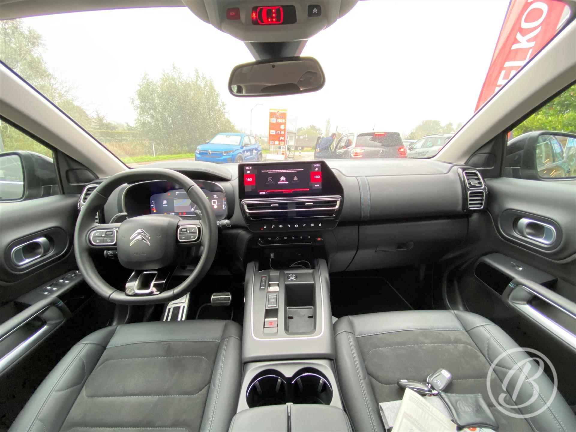 Citroen C5 Aircross 1.2 Turbo 130pk EAT8 Automaat Shine | elek. achterklep, adaptive cruise, dab, camera, navigatie, 18 inch velgen, dodehoekdetectie, verw. voorstoelen - 9/67