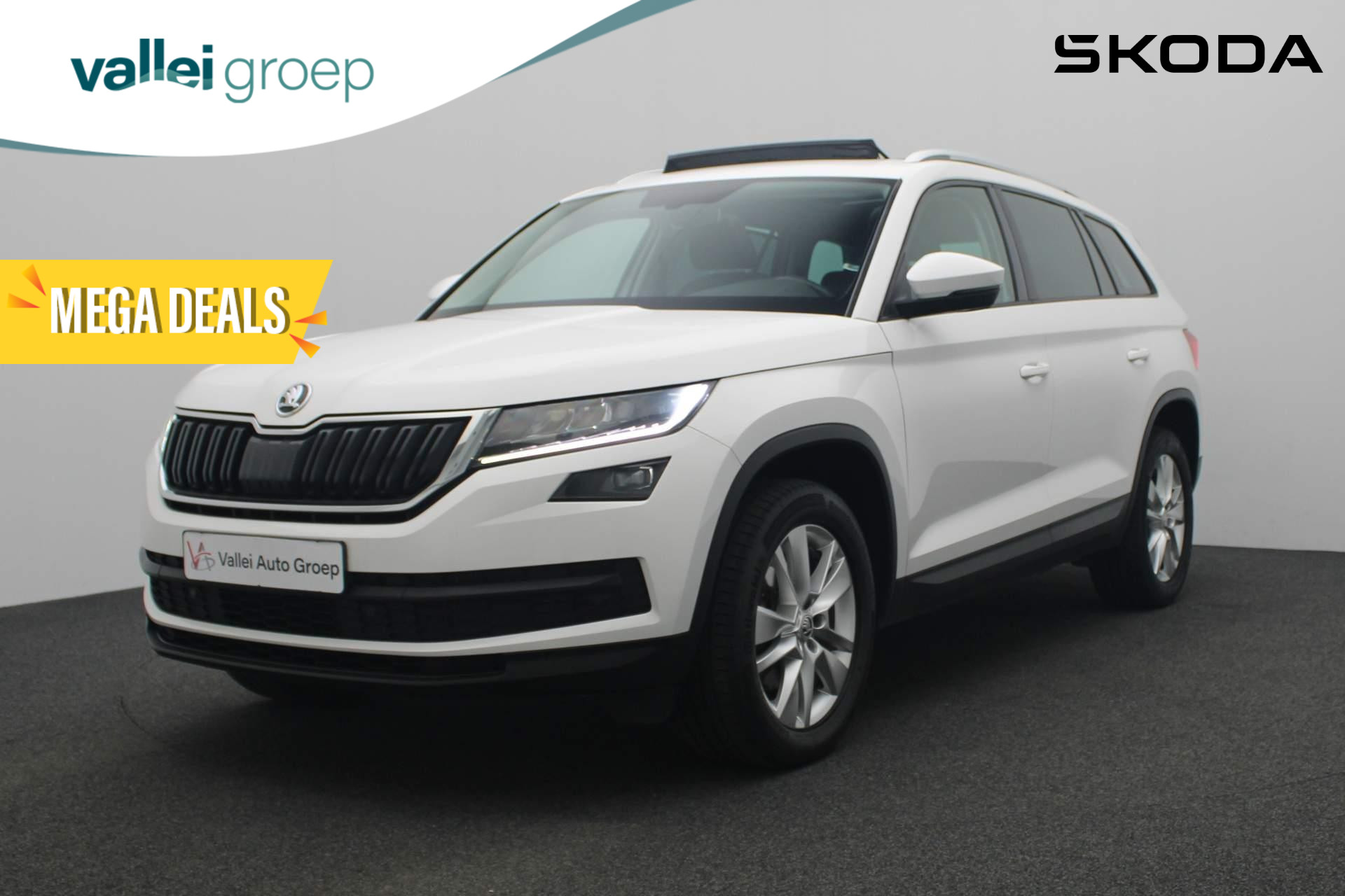 Skoda Kodiaq 7 pers. 1.4 TSI 150PK DSG ACT Ambition Business | Pano | Trekhaak | Navi | LED | 18 inch