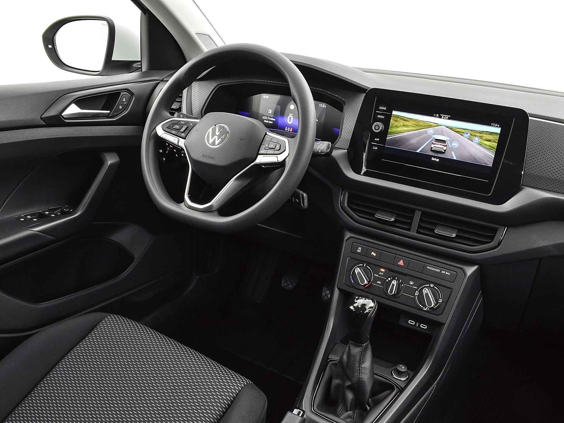 Volkswagen T-Cross 1.0 TSI 70 kW / 95 pk SUV 5 versn. Hand · Apple Carplay · Parkeersensoren · Airco - 21/32