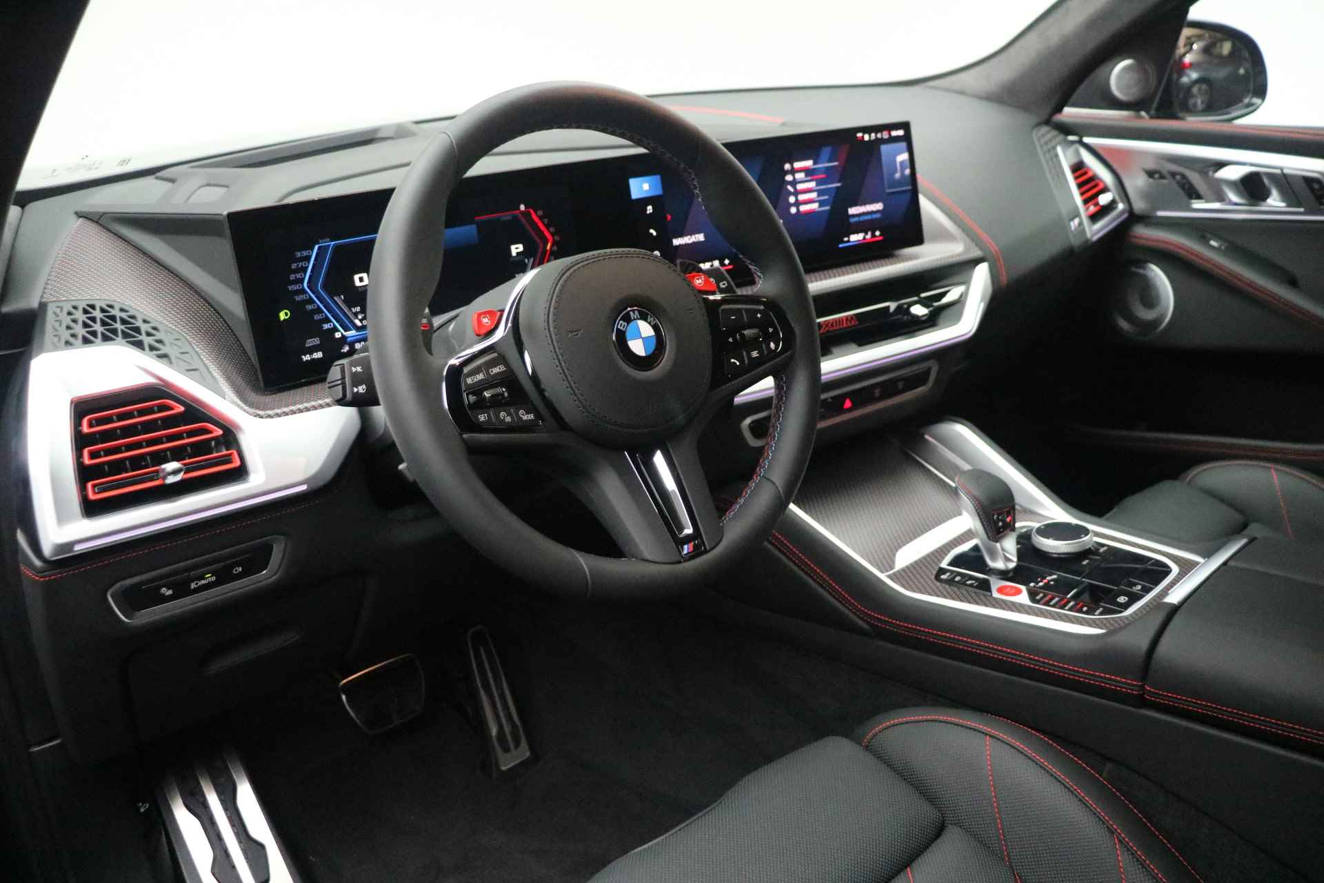 BMW XM PHEV Label Red 30 kWh Automaat / Trekhaak / Massagefunctie / Adaptief M Onderstel Professional / Bowers & Wilkins / Soft-Close / M Multifunctionele stoelen - 9/27