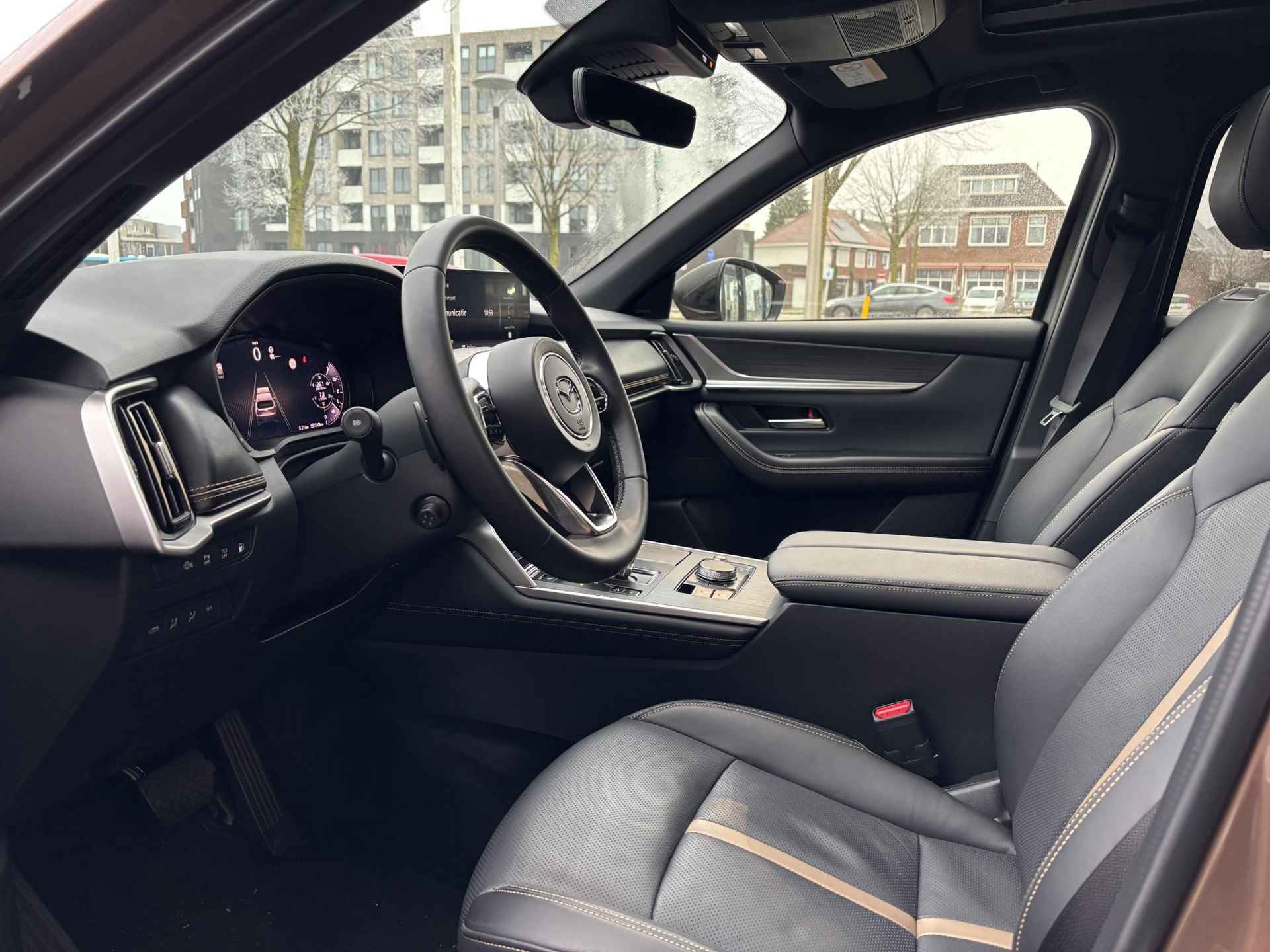 Mazda CX-80 Homura Plus 2.5 e-Sky PHEV 327 AWD Automaat /Captain Seat Pack/1e eigenaar/Dealeronderhouden/Full Options - 15/48