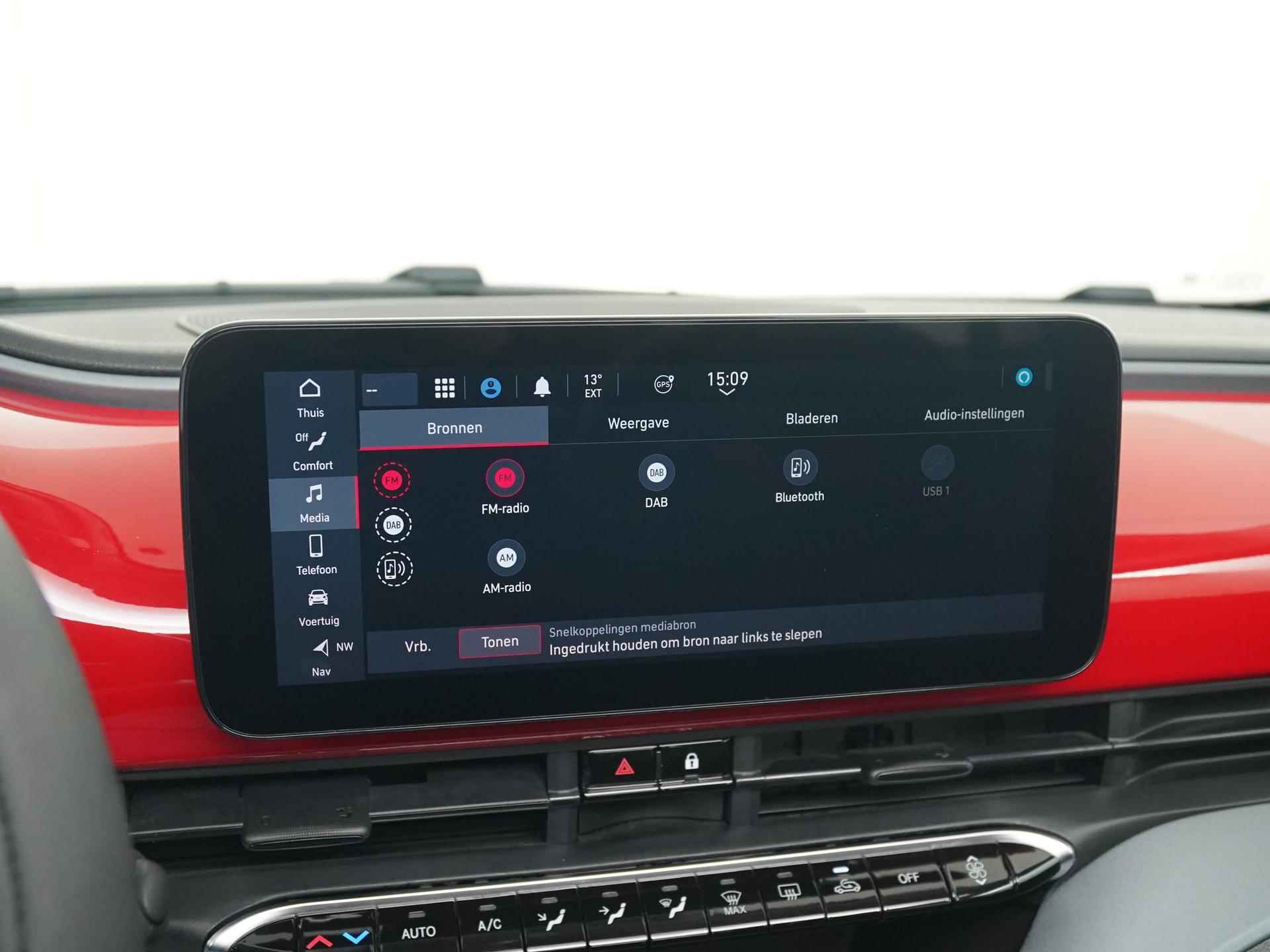 Fiat 500 C RED 42 kWh | Apple/Android Carplay | Navigatie | Virtual Cockpit | Zondag Open! - 15/36