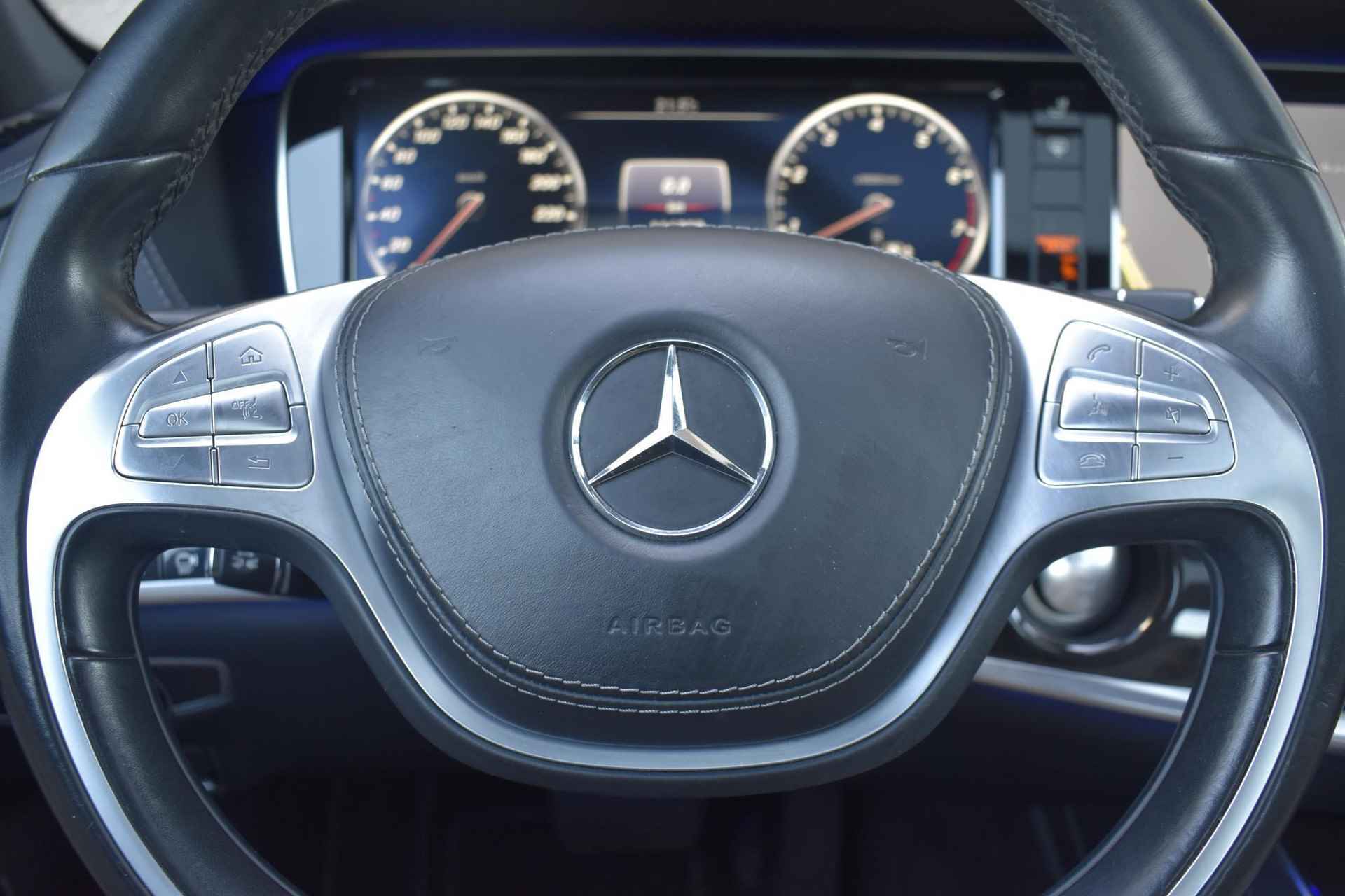 Mercedes-Benz S-klasse 400 4Matic Lang Prestige Plus / Panoramadak /Burmester / Nappa Leder / 360 Camera - 11/35