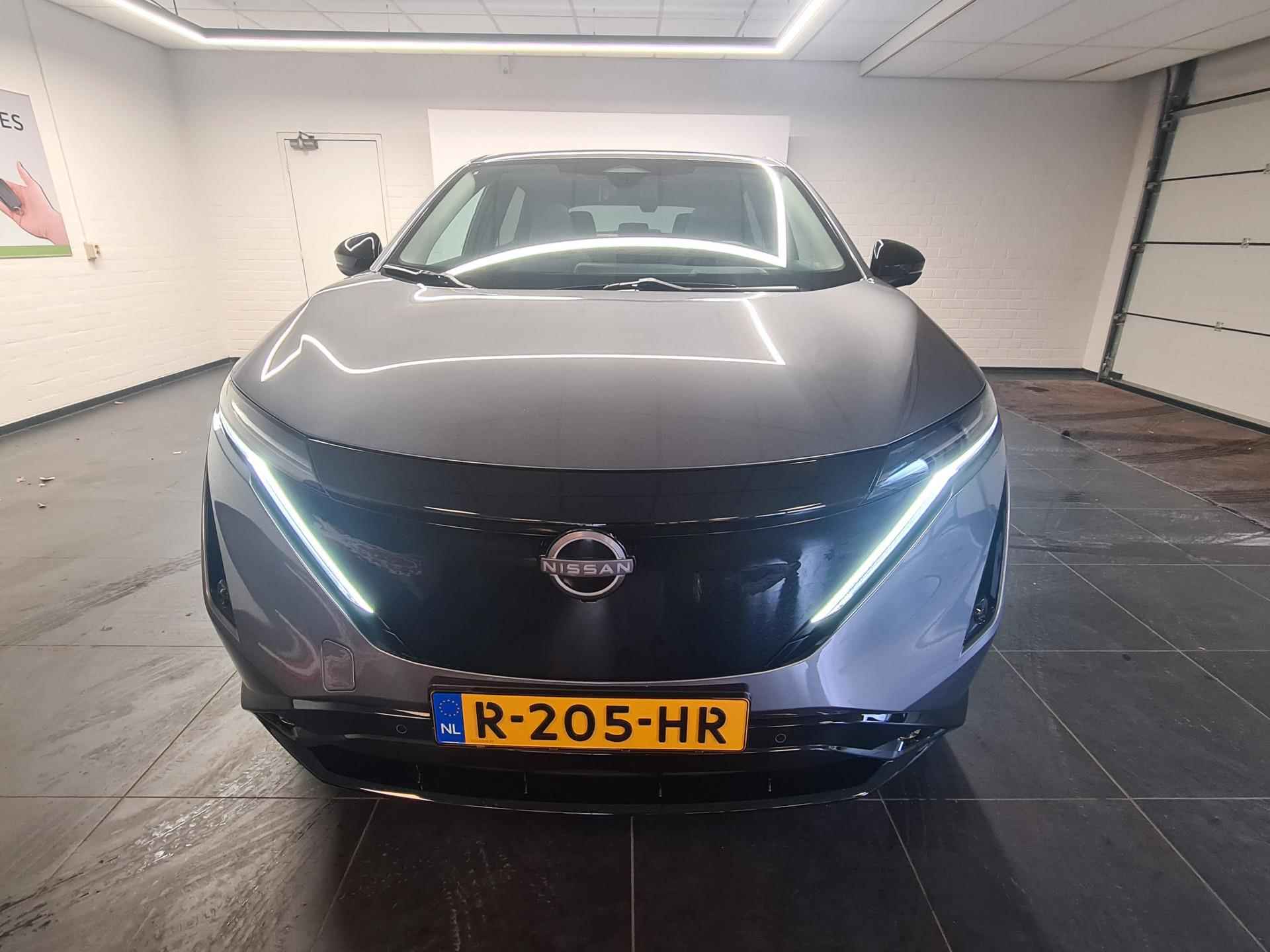 Nissan ARIYA 87 kWh Evolve Panorama dak | Leer | Navigatie | L.m. Velgen | Climate control - 5/43