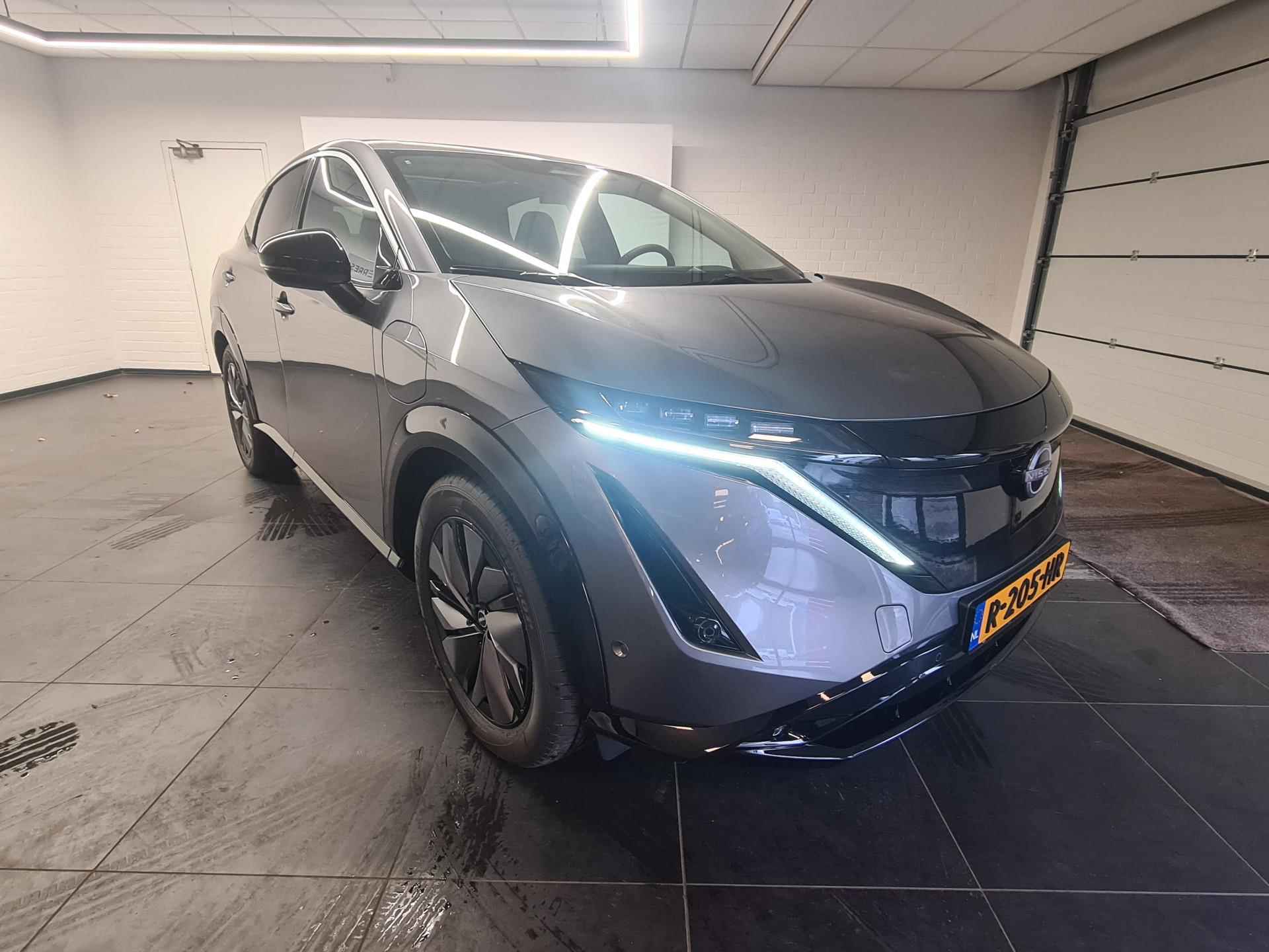 Nissan ARIYA 87 kWh Evolve Panorama dak | Leer | Navigatie | L.m. Velgen | Climate control - 6/43