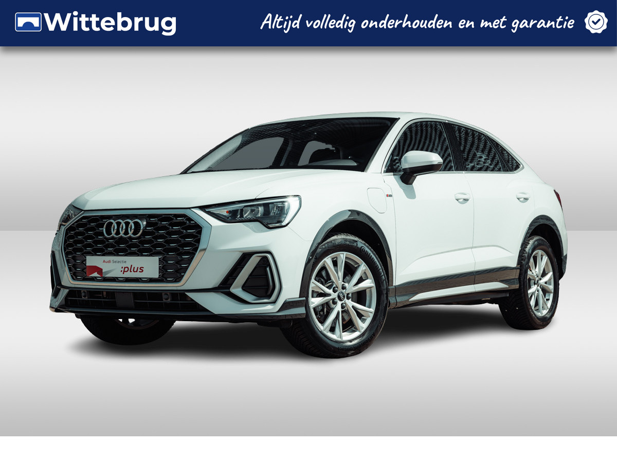 Audi Q3 Sportback 45 TFSIe 245pk s-tronic S Line exterieur | Leder | Elektr. voorstoelen | Camera | MMI navigatie plus | Comfortsleutel | Adaptive cruise control | Audi Sound