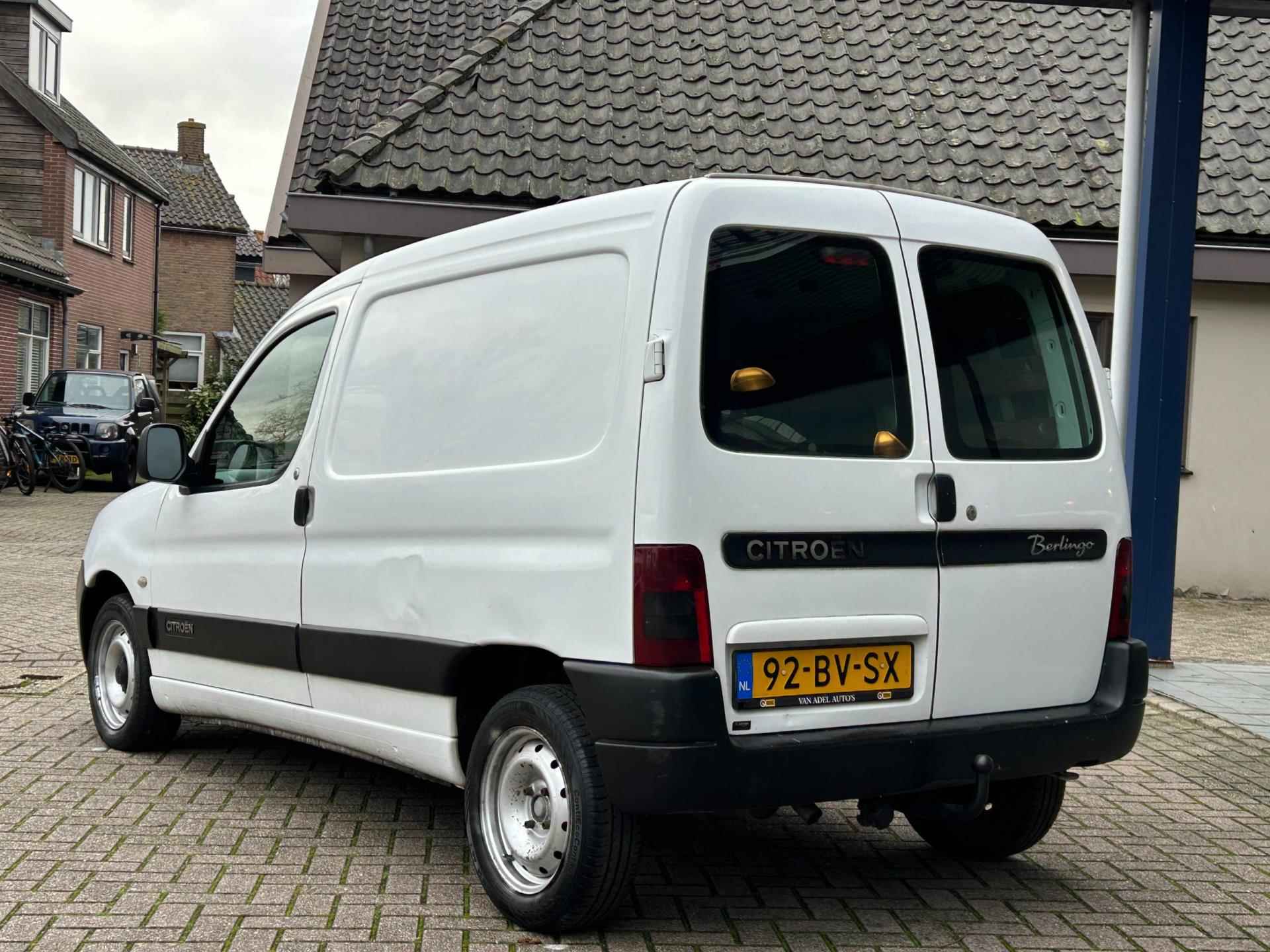 Citroen Berlingo 1.9 D 600 Elek.Pakket Stuurbekr. Trekhaak NAP NL-Auto Nieuwe APK! - 3/15