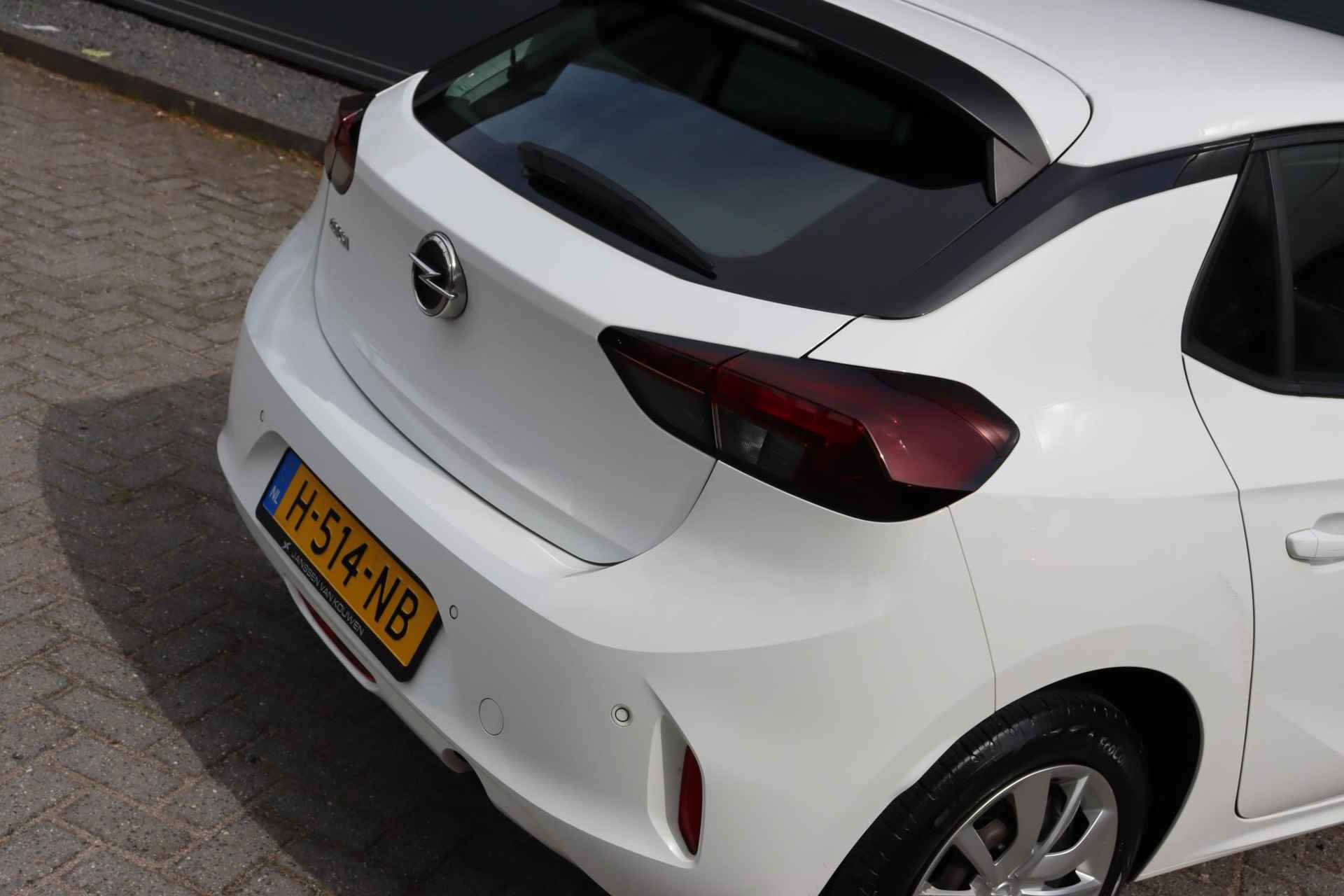 Opel Corsa Edition 1.2 100 pk / Camera / Navigatie / Apple CarPlay - 32/38