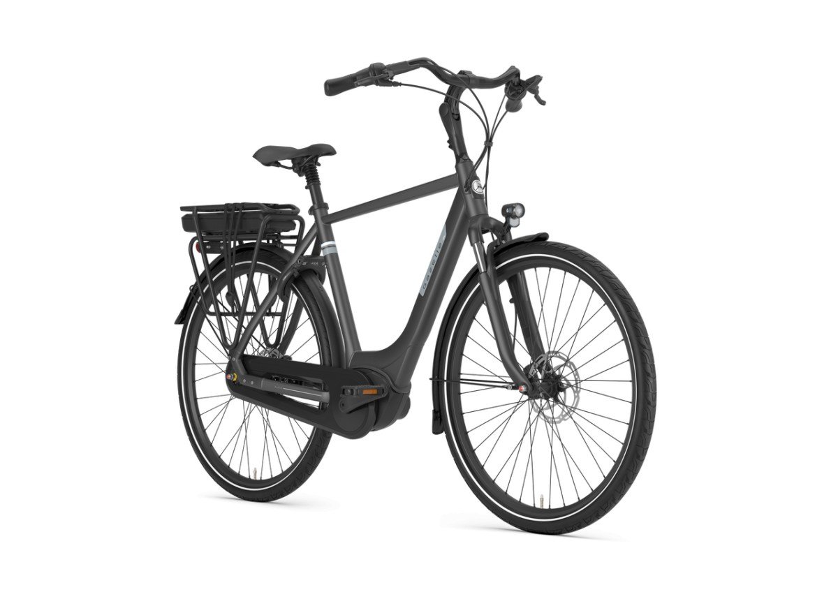 GAZELLE Paris C7+ HMB Heren Anthracite Grey Mat 61cm Heren 2025