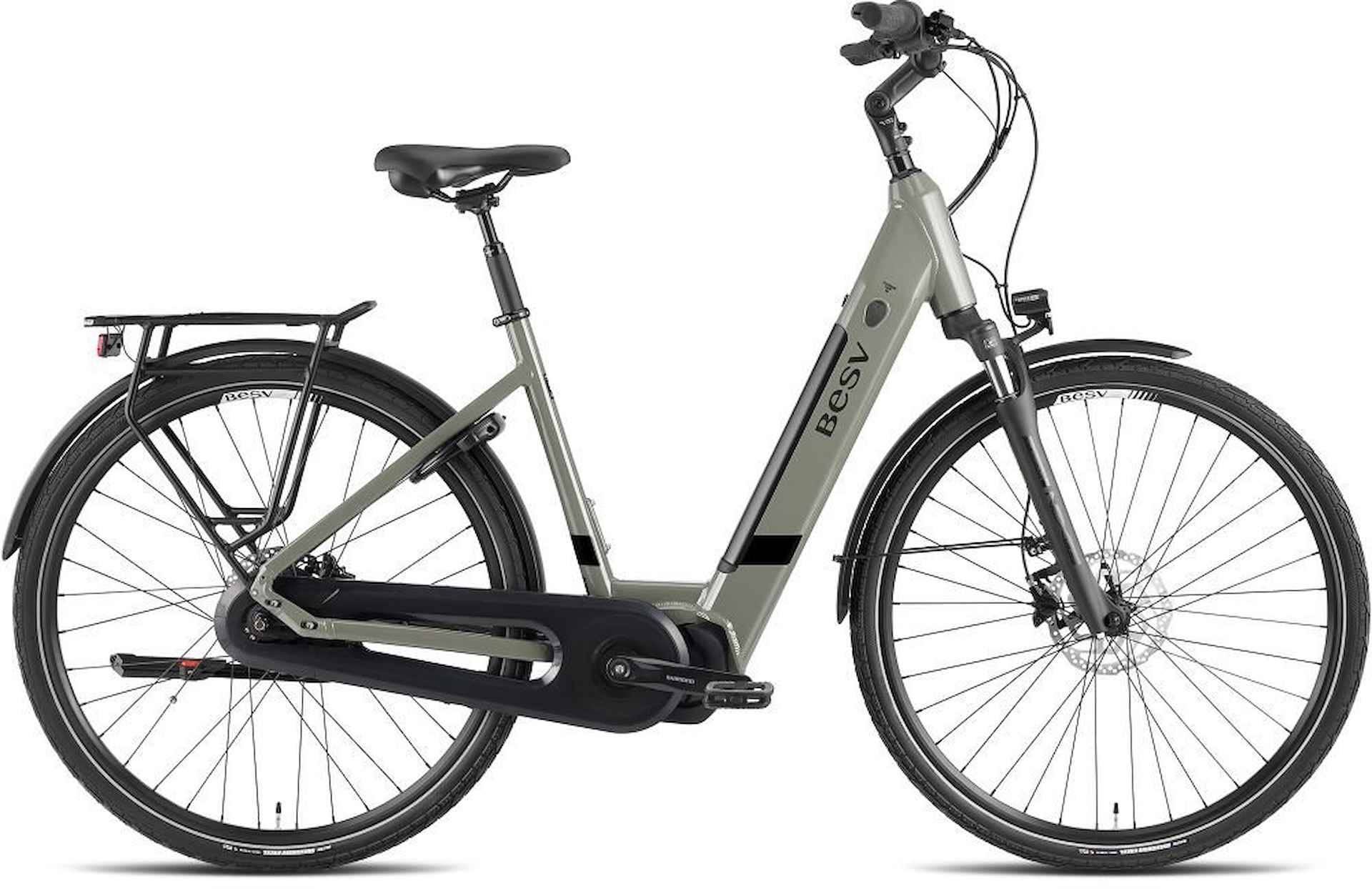 BESV Fiets E-Bike BESV CITY Rock Grey M (50cm) 50cm M (50cm) 2023