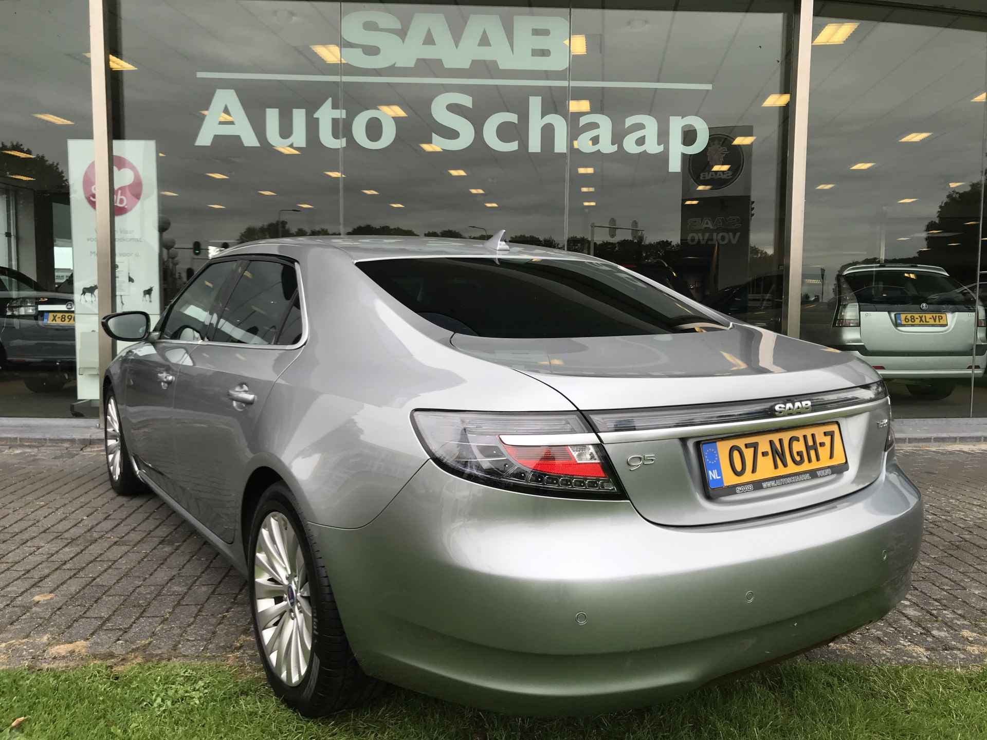 Saab 9-5 2.0T Vector Exklusiv Automaat | Rijklaar incl garantie | Aero bumper Head-up U-rail DriveSense - 3/36