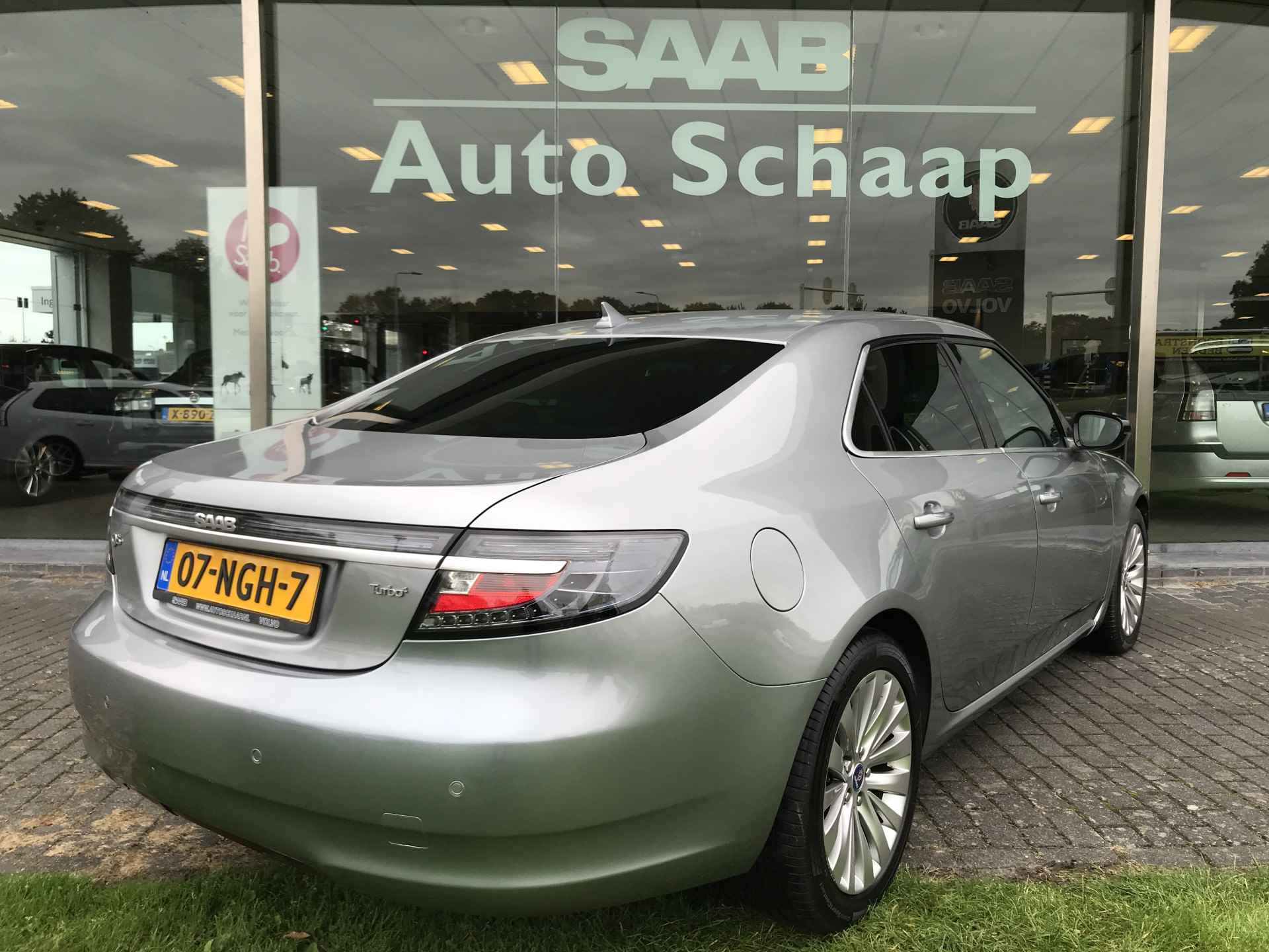 Saab 9-5 2.0T Vector Exklusiv Automaat | Rijklaar incl garantie | Aero bumper Head-up U-rail DriveSense - 5/36