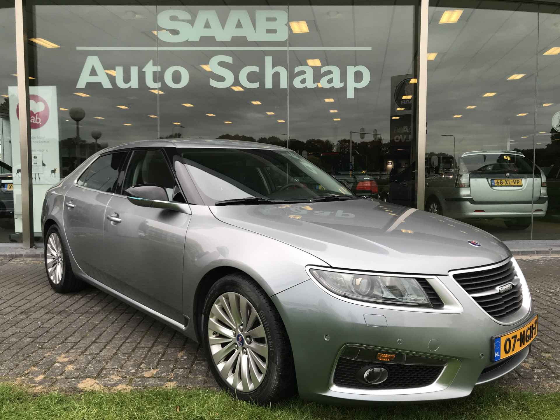 Saab 9-5 2.0T Vector Exklusiv Automaat | Rijklaar incl garantie | Aero bumper Head-up U-rail DriveSense - 7/36