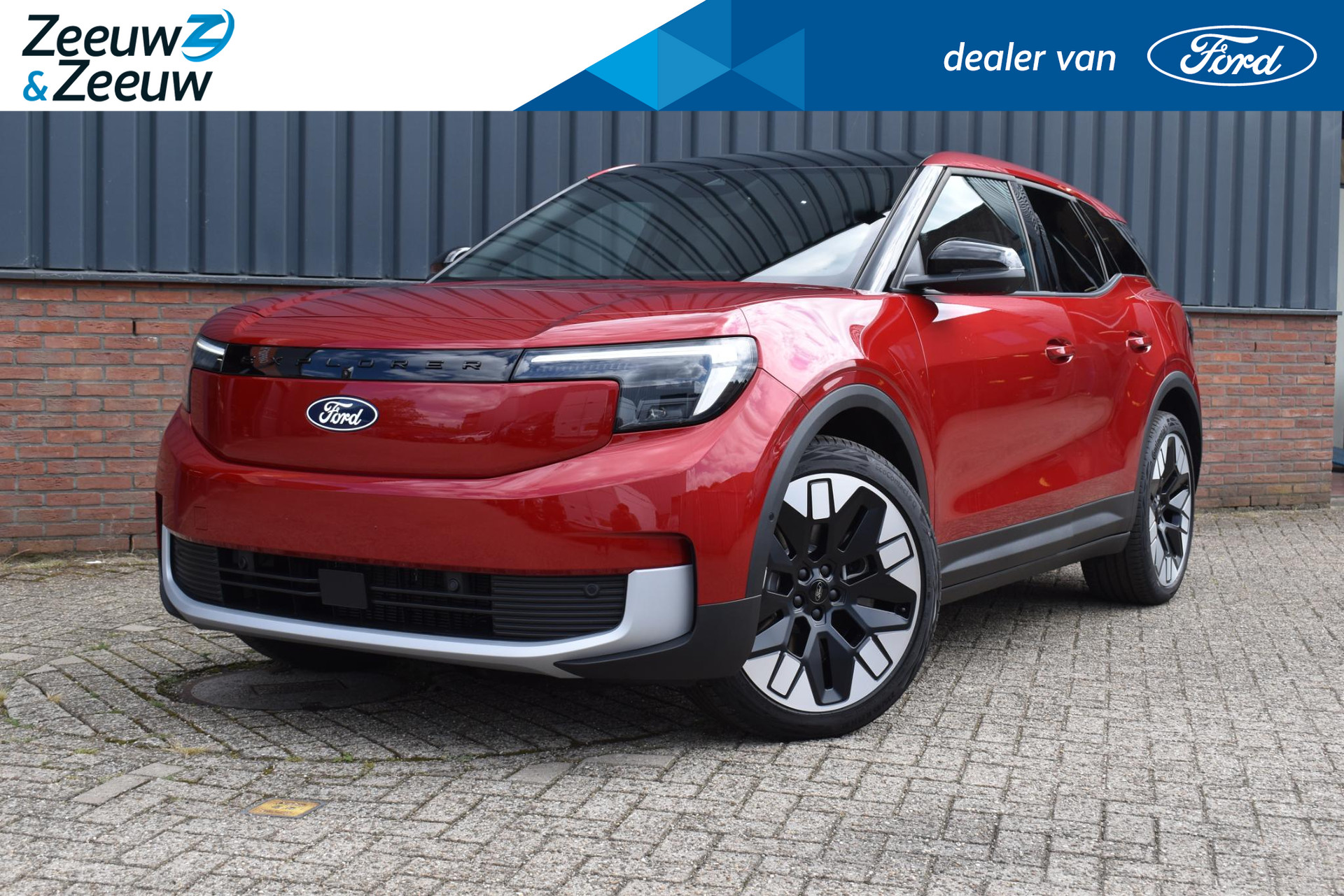 Ford Explorer Premium Extended Range RWD 77 kWh | Nieuw| Uit voorraad of nieuw te bestellen| Zeer compleet| Panoramadak| 21" Lichtmetalen velgen|