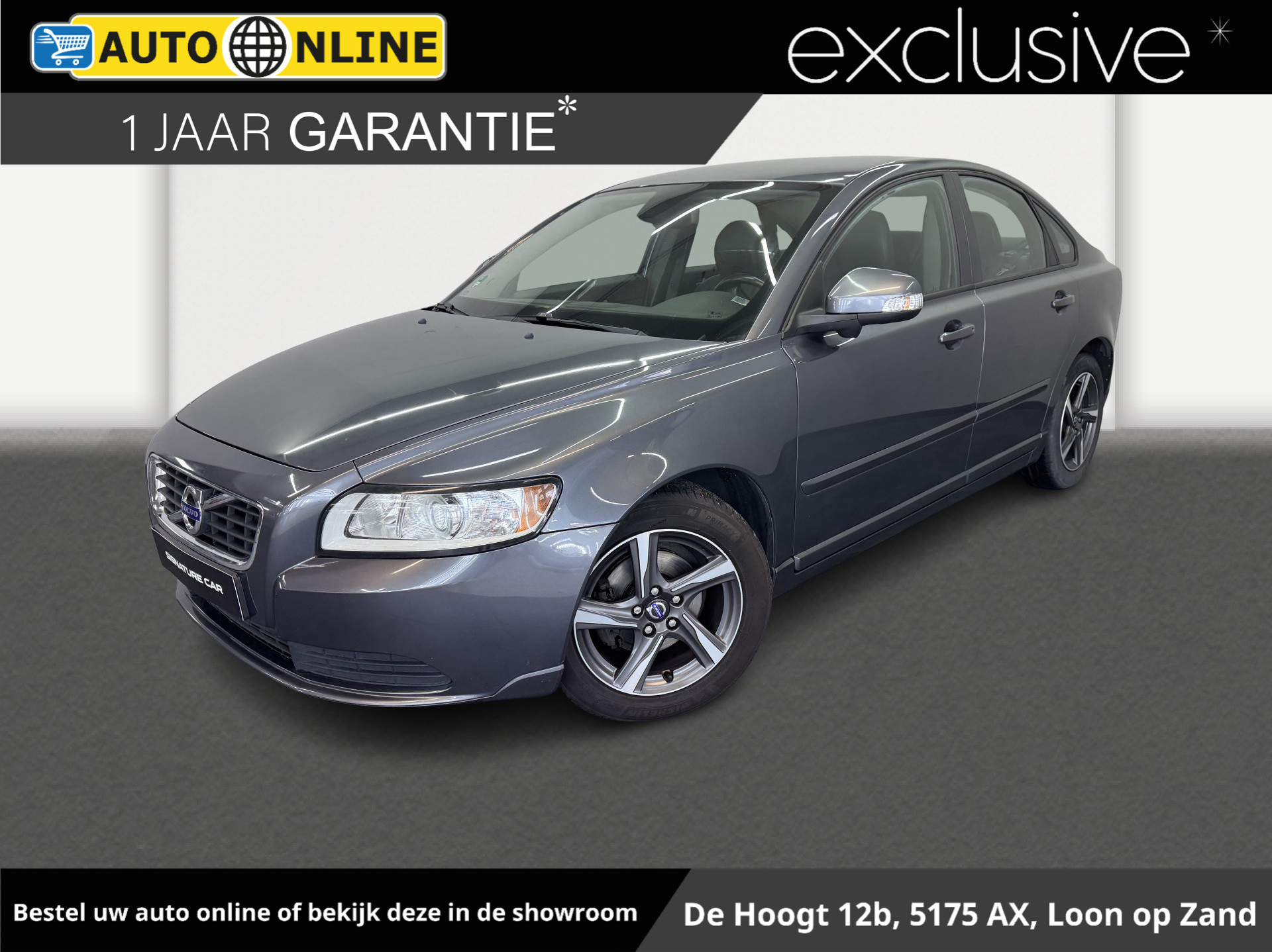 Volvo S40 1.6 D2 S/S Advantage✅Airco✅Leder Bekleding✅Parkeersensoren achter✅Cruise Control✅