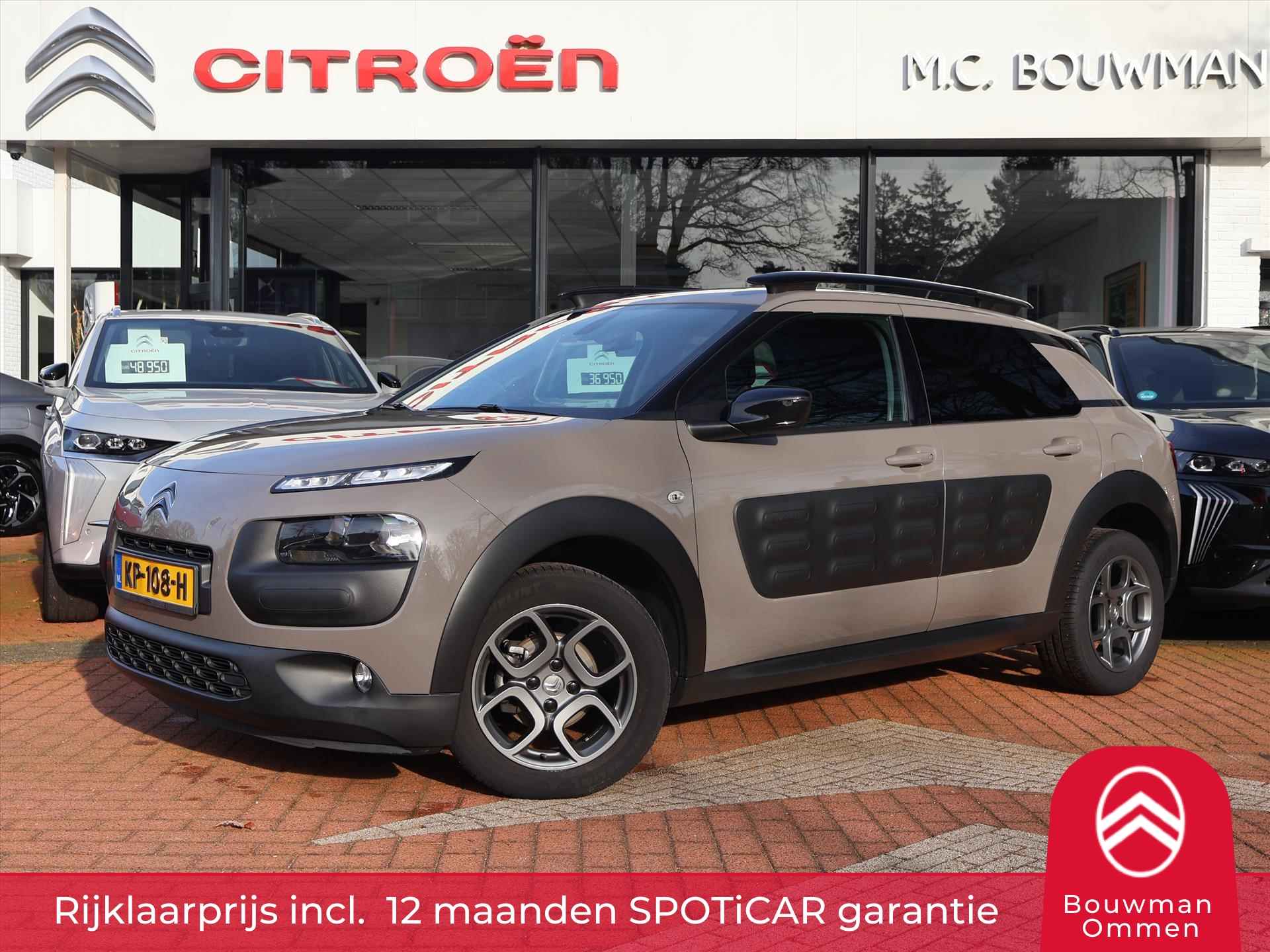 CITROEN C4 Cactus VTi 82PK Airdream ETG5 Automaat Shine, Rijklaarprijs | Camera | Navigatie | DAB+ Tuner | Trekhaak afn.