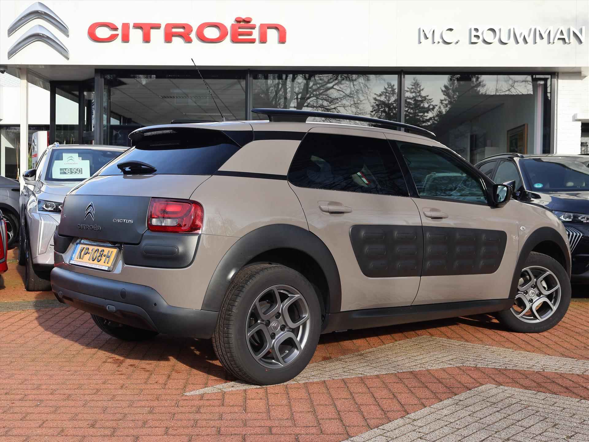 CITROEN C4 Cactus VTi 82PK Airdream ETG5 Automaat Shine, Rijklaarprijs | Camera | Navigatie | DAB+ Tuner | Trekhaak afn. - 4/62