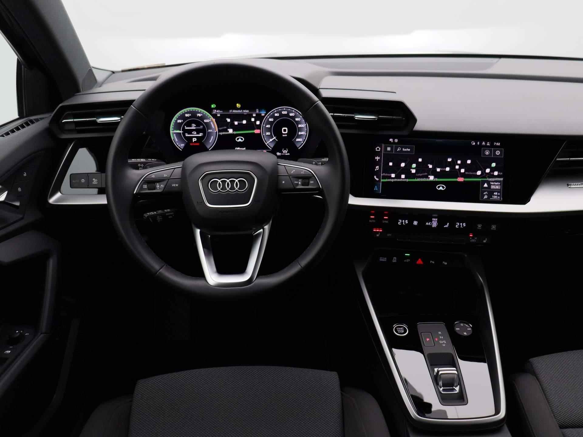 Audi A3 Sportback 40 TFSI e Advanced edition 204 PK | Plug in | Virtual cockpit |  LED | Stoelverwarming | Navigatie | Cruise control | Climate control | Lichtmetalen velgen | Getint glas | - 7/39