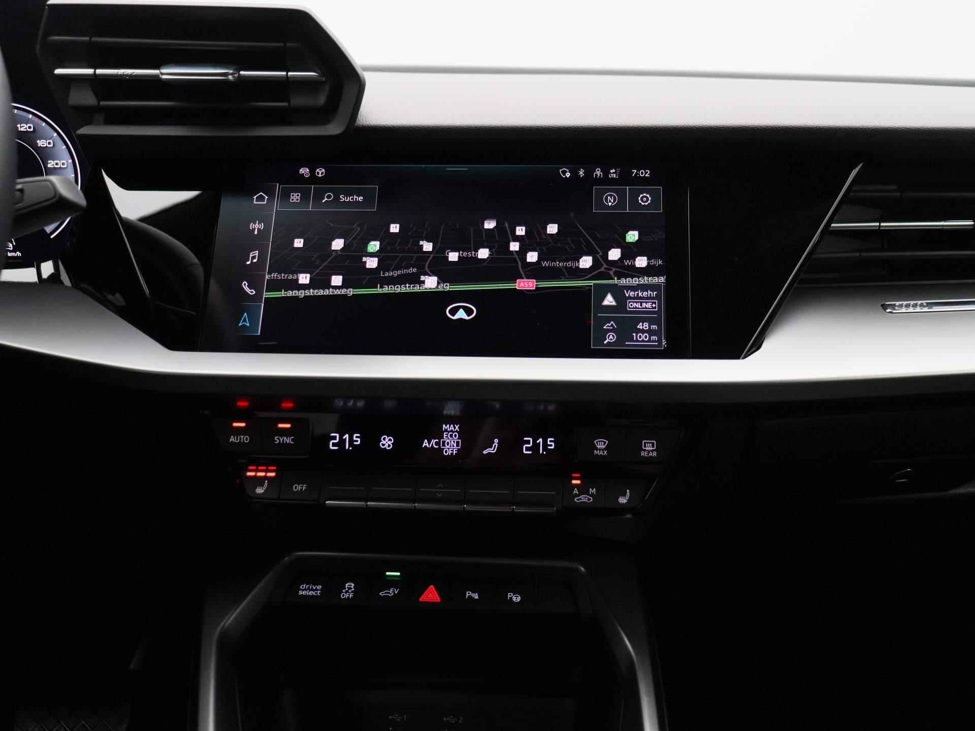Audi A3 Sportback 40 TFSI e Advanced edition 204 PK | Plug in | Virtual cockpit |  LED | Stoelverwarming | Navigatie | Cruise control | Climate control | Lichtmetalen velgen | Getint glas | - 9/39