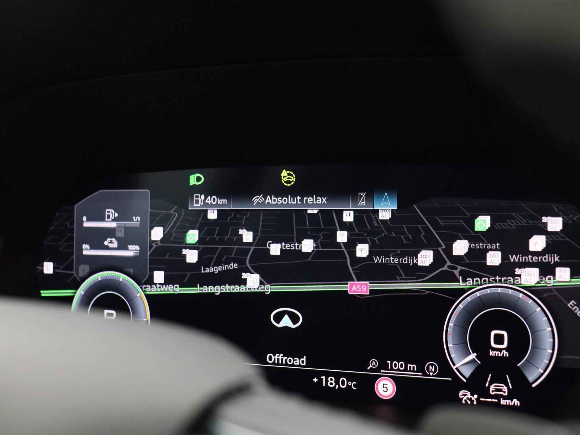 Audi A3 Sportback 40 TFSI e Advanced edition 204 PK | Plug in | Virtual cockpit |  LED | Stoelverwarming | Navigatie | Cruise control | Climate control | Lichtmetalen velgen | Getint glas | - 23/39
