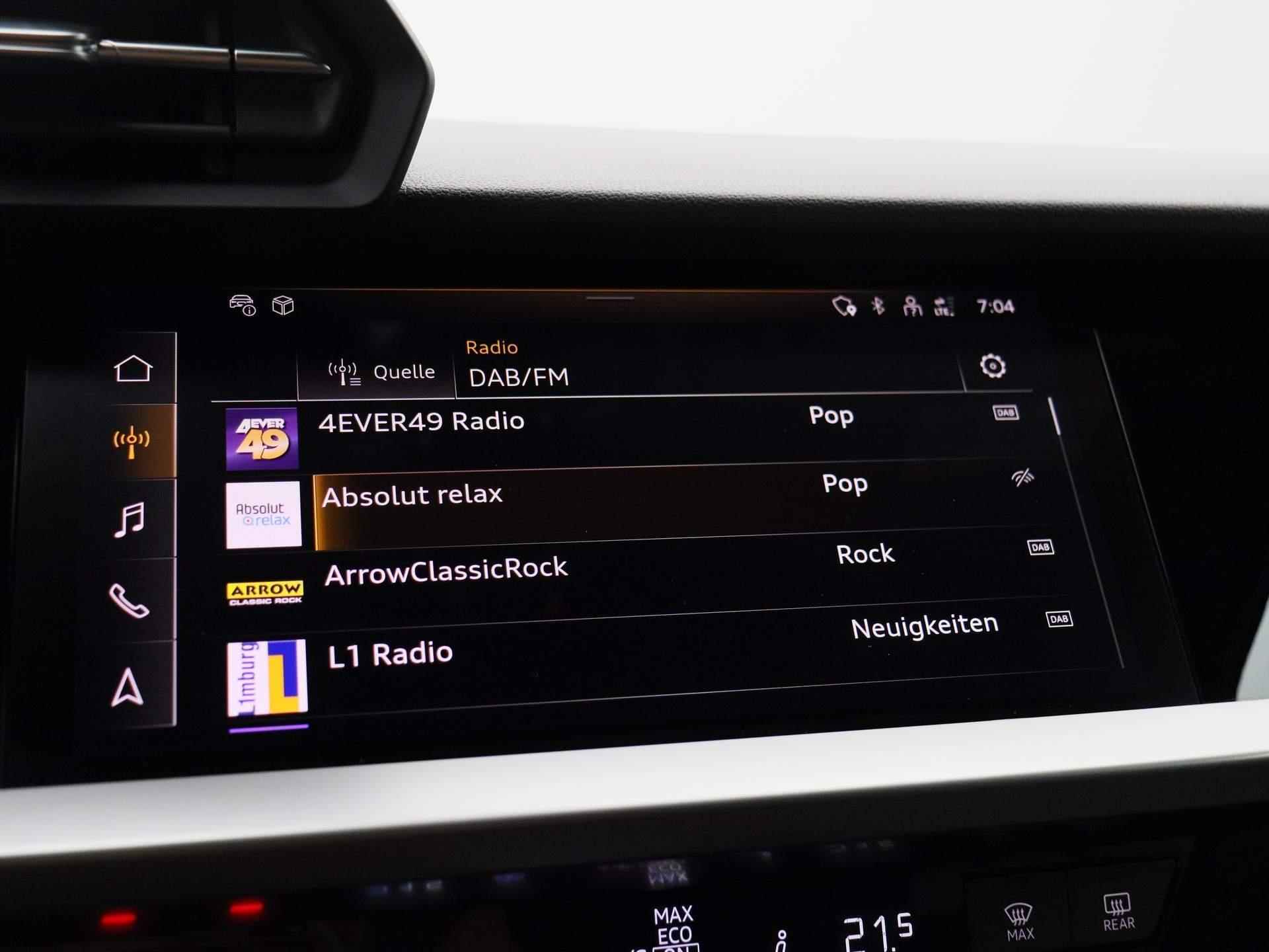 Audi A3 Sportback 40 TFSI e Advanced edition 204 PK | Plug in | Virtual cockpit |  LED | Stoelverwarming | Navigatie | Cruise control | Climate control | Lichtmetalen velgen | Getint glas | - 24/39