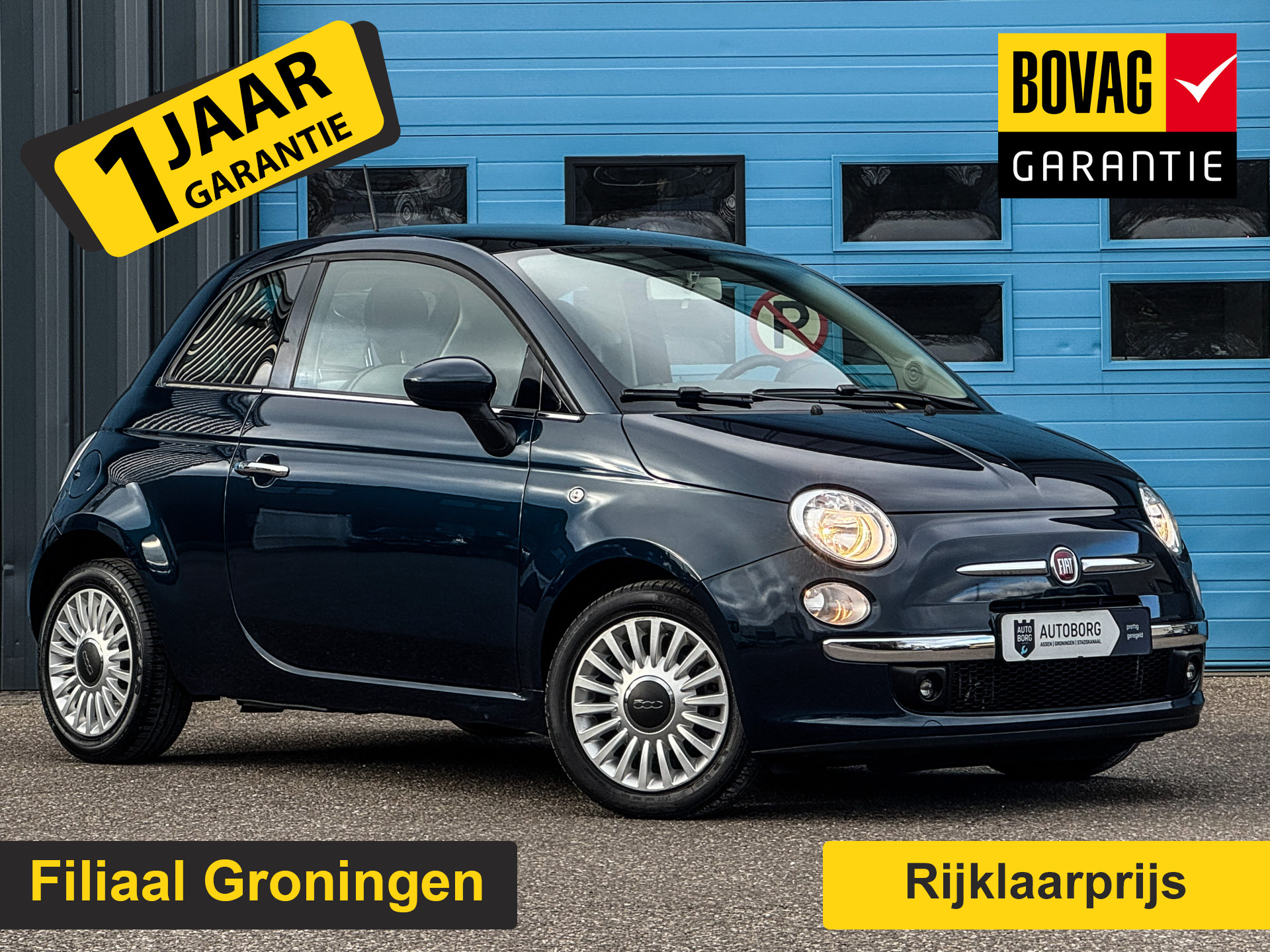 Fiat 500 0.9 TwinAir Lounge Prijs Inclusief Onderhoud & 12 Maand BOVAG Garantie | RIJKLAAR | PANO dak |