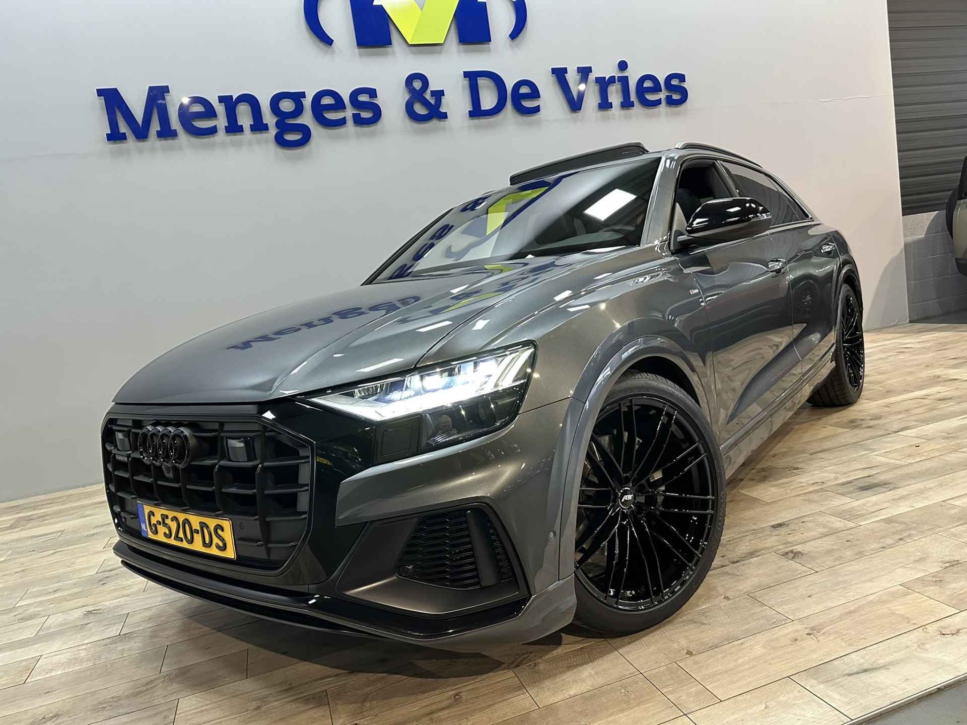 Audi Q8 55 TFSI quattro Pro Line Plus Matrix LED | Panorama | 360Camera | Luchtvering | Trekhaak | Adaptive Cruise | B&O | Apple Carplay Android Auto | Isofix | NAP | - 56/61