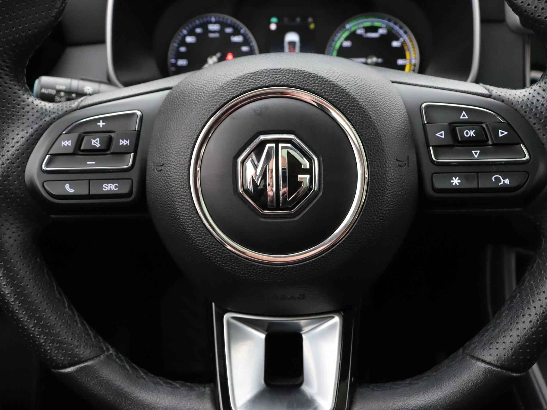 MG ZS EV Luxury | WLTP 263 KM | Panorama/ Schuif Kantel dak | LMV | Leder | Airco | Navigatie | Adapt. Cruise Control | Cam | - 16/21