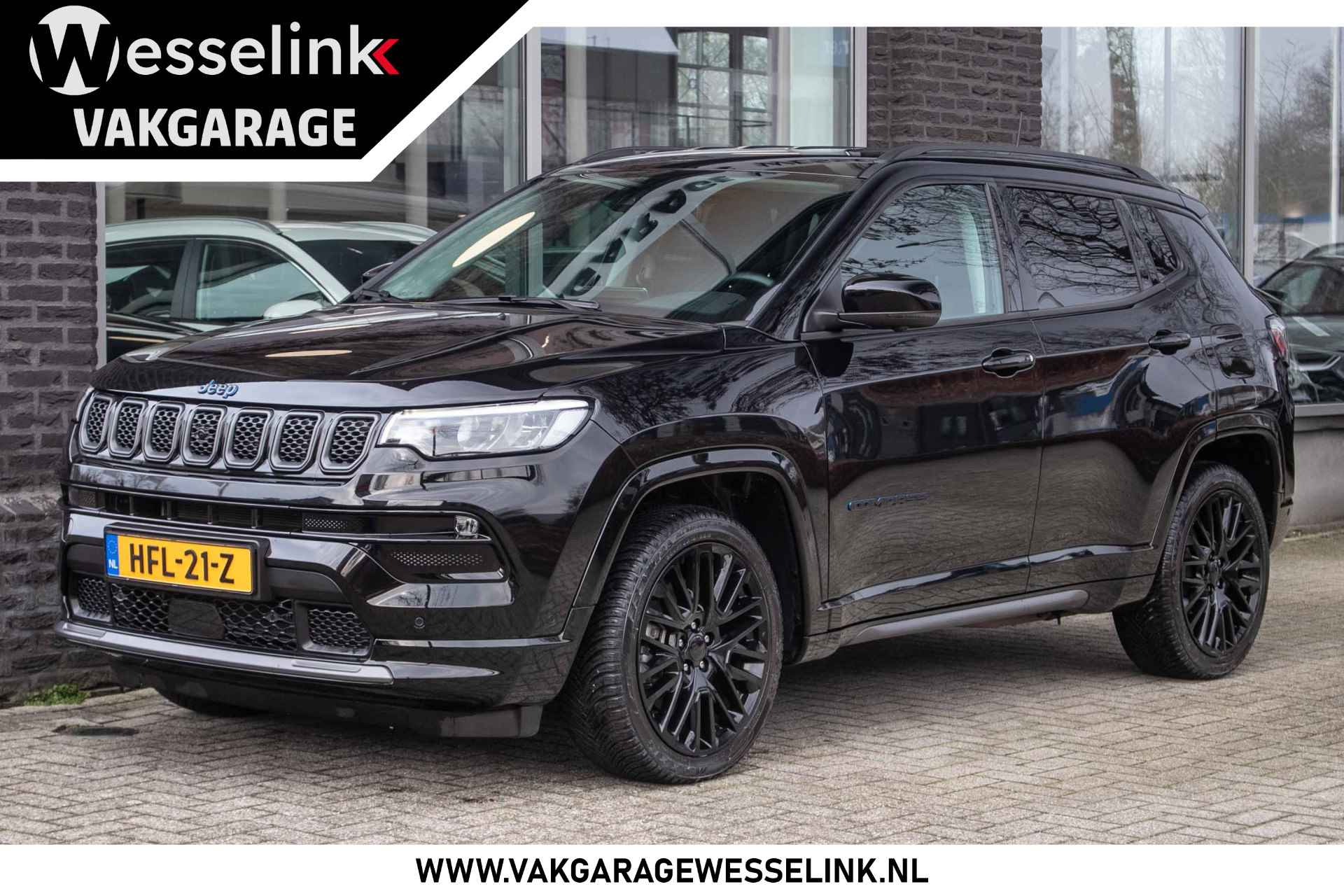 Jeep Compass 4xe 240 Plug-in Hybrid Electric S - All-in rijklrprs | elec. verstel. stoel | volledig uitgerust