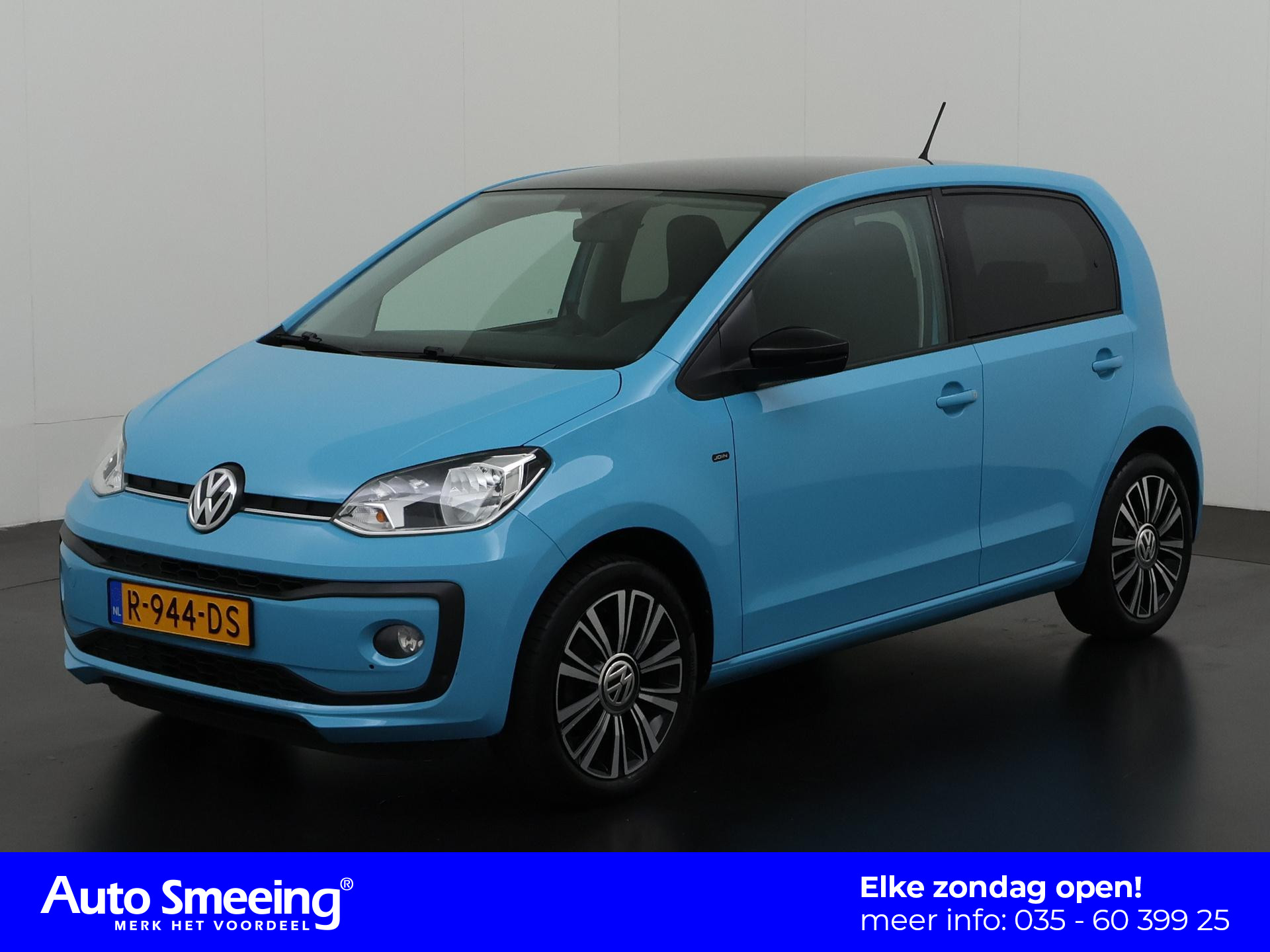 Volkswagen Up! 1.0 BMT High Up Bi-Tone | Stoelverwarming | Parkeersensor | Lichtmetalen Velgen | Zondag Open!