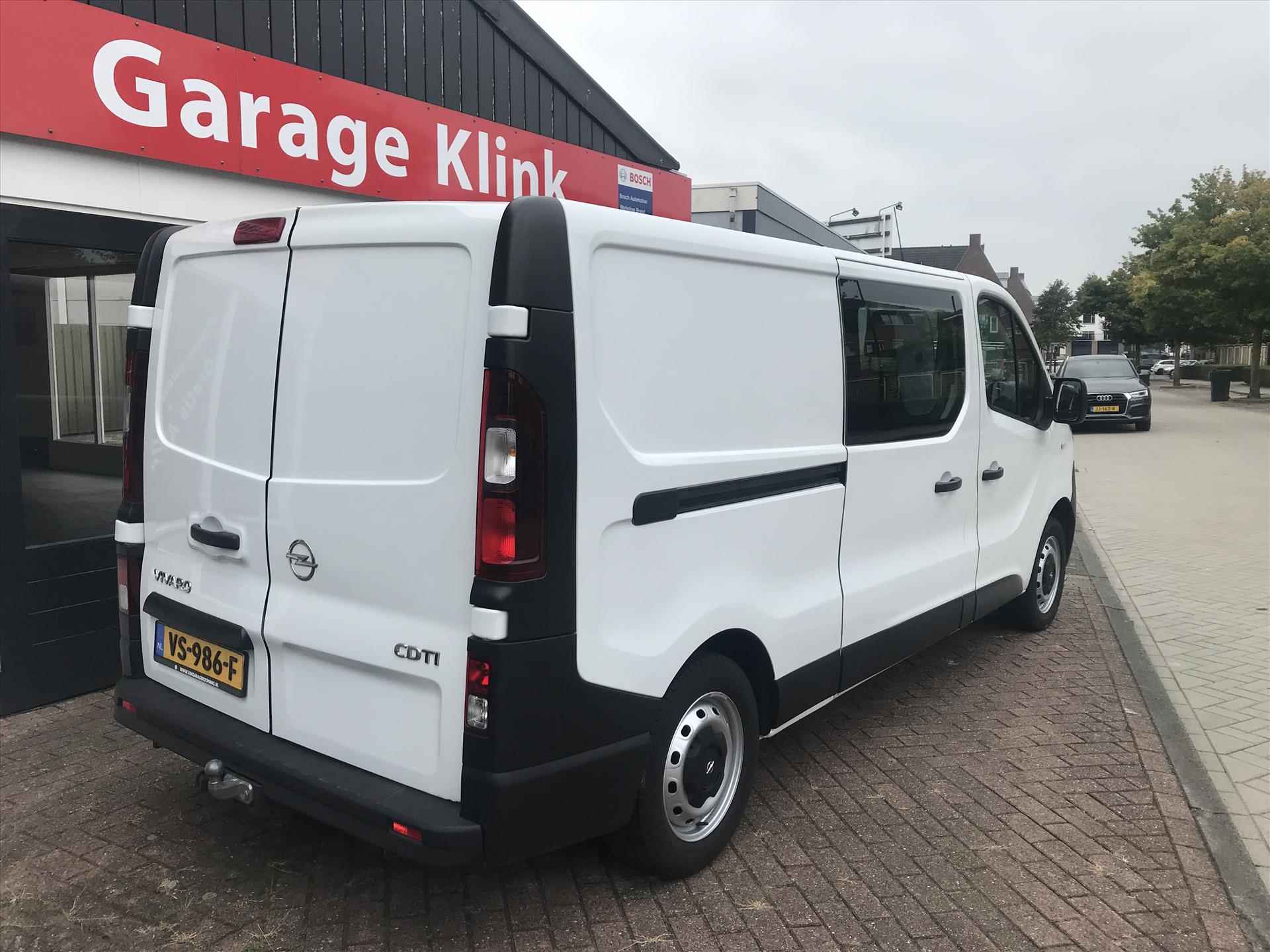 Opel Vivaro 2.0 D 66KW Dubbele Cabine Marge  nieuwstaat - 4/19