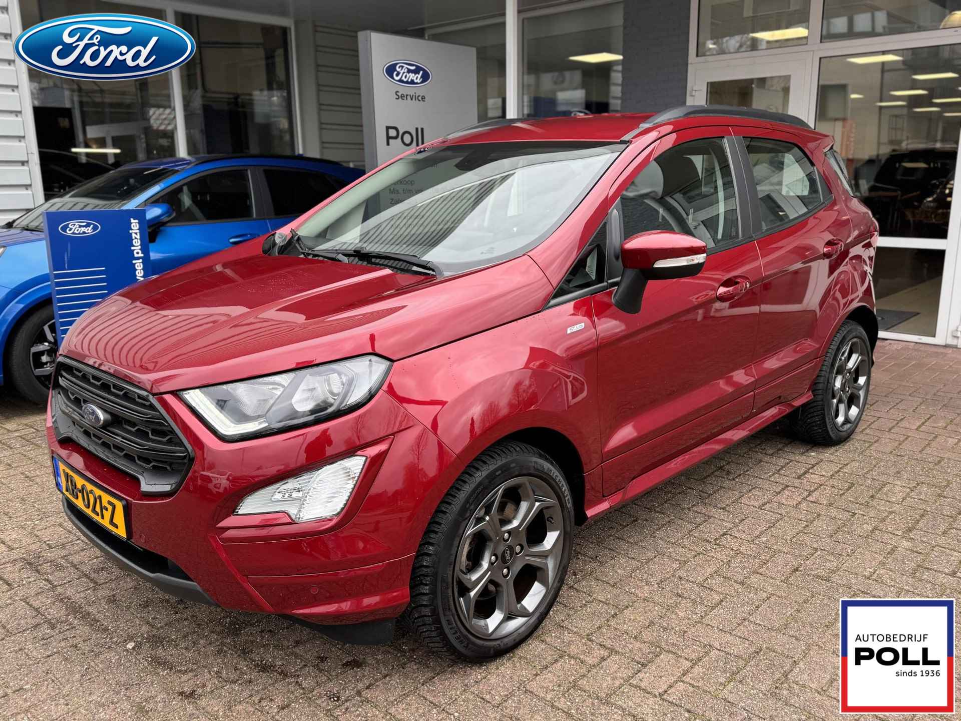 Ford EcoSport 125pk EcoBoost ST-Line Navi Camera Trekhaak Winter Pack Dodehoek Dealeronderhouden