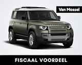 Land Rover Defender 110 2.0 P300e 110 S | BPM Voordeel | Satin Matte folie | El. Schuifdak | El. Trekhaak | Meridian | Khaki bekleding | Verwarmde zitplaatsen