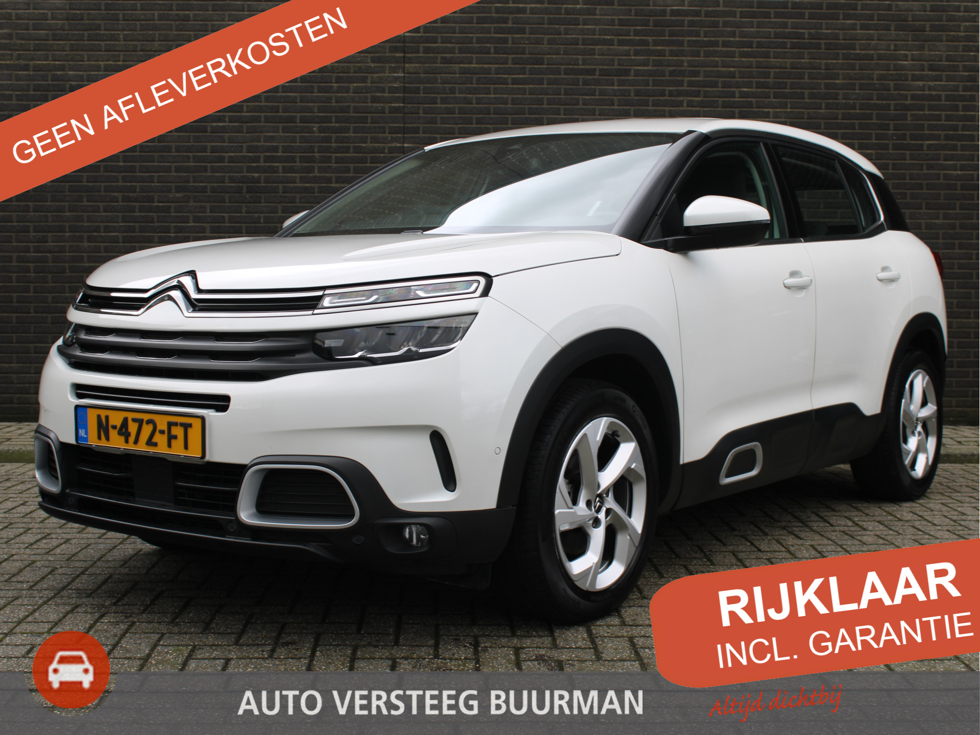 Citroën C5 Aircross 1.2 PureTech 130pk Business Automaat, Navigatie, dodehoek sensor, Cruise/Climate Control, Dig. Instr. Paneel