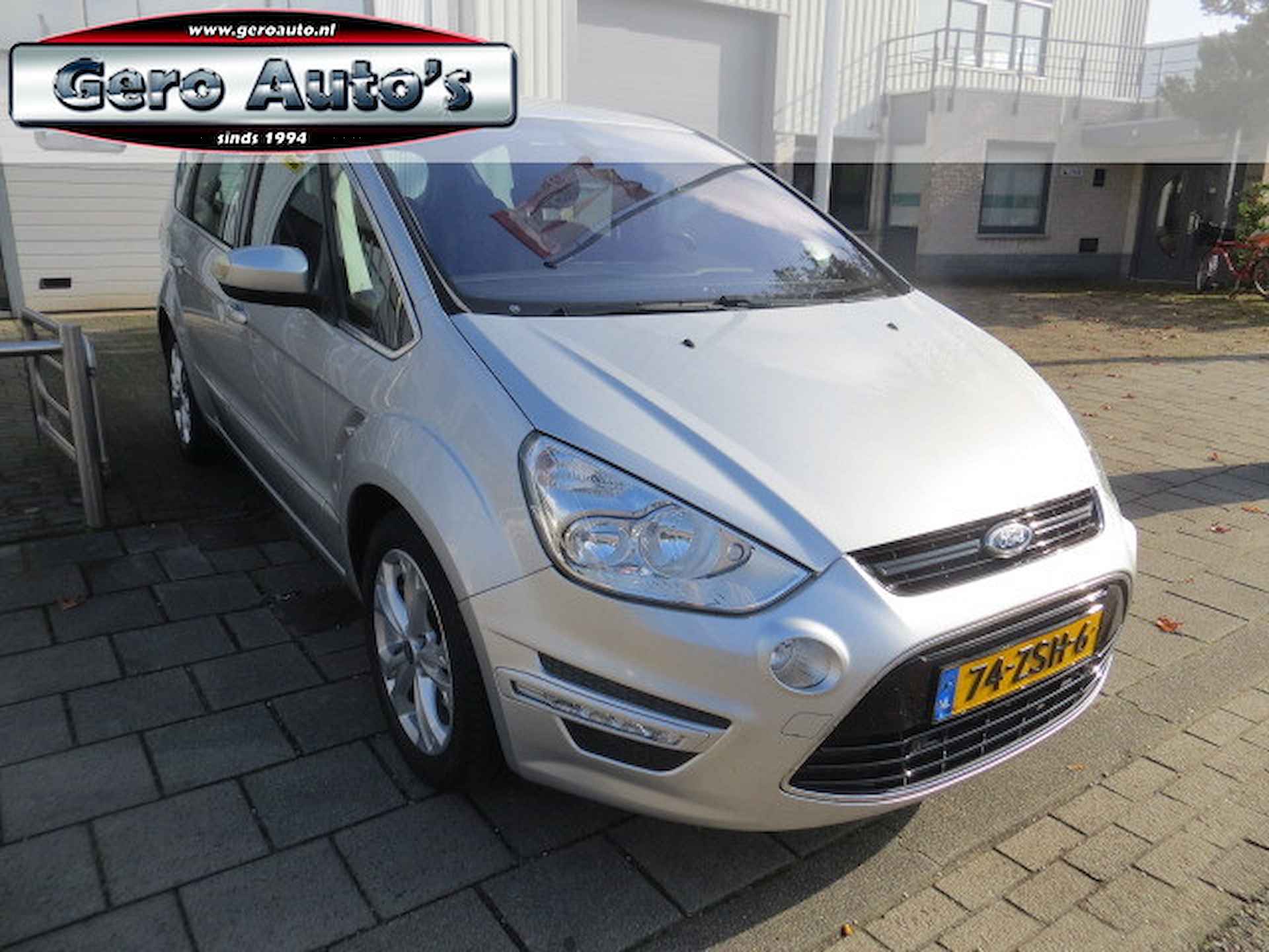 Ford S-Max 1.6 EcoBoost Lease Titanium nl -auto airco ecc ,cruise control ,lmv trekhaak - 11/17