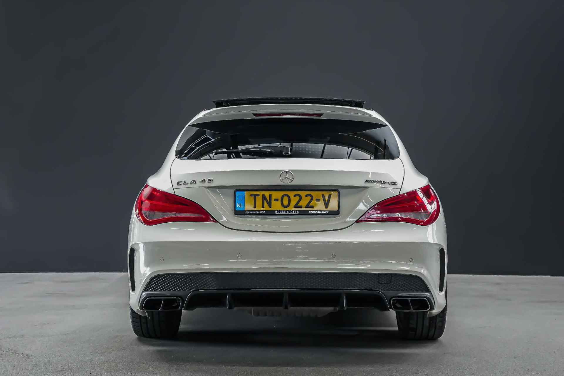 Mercedes-Benz CLA-klasse Shooting Brake 45 AMG 360pk 4MATIC OrangeArt Edition AUTOMAAT |panoramadak|BLIS|elk. achterklep|parkeersensoren en camera|stoelverwarming|navi|cruise control|19"| - 24/33