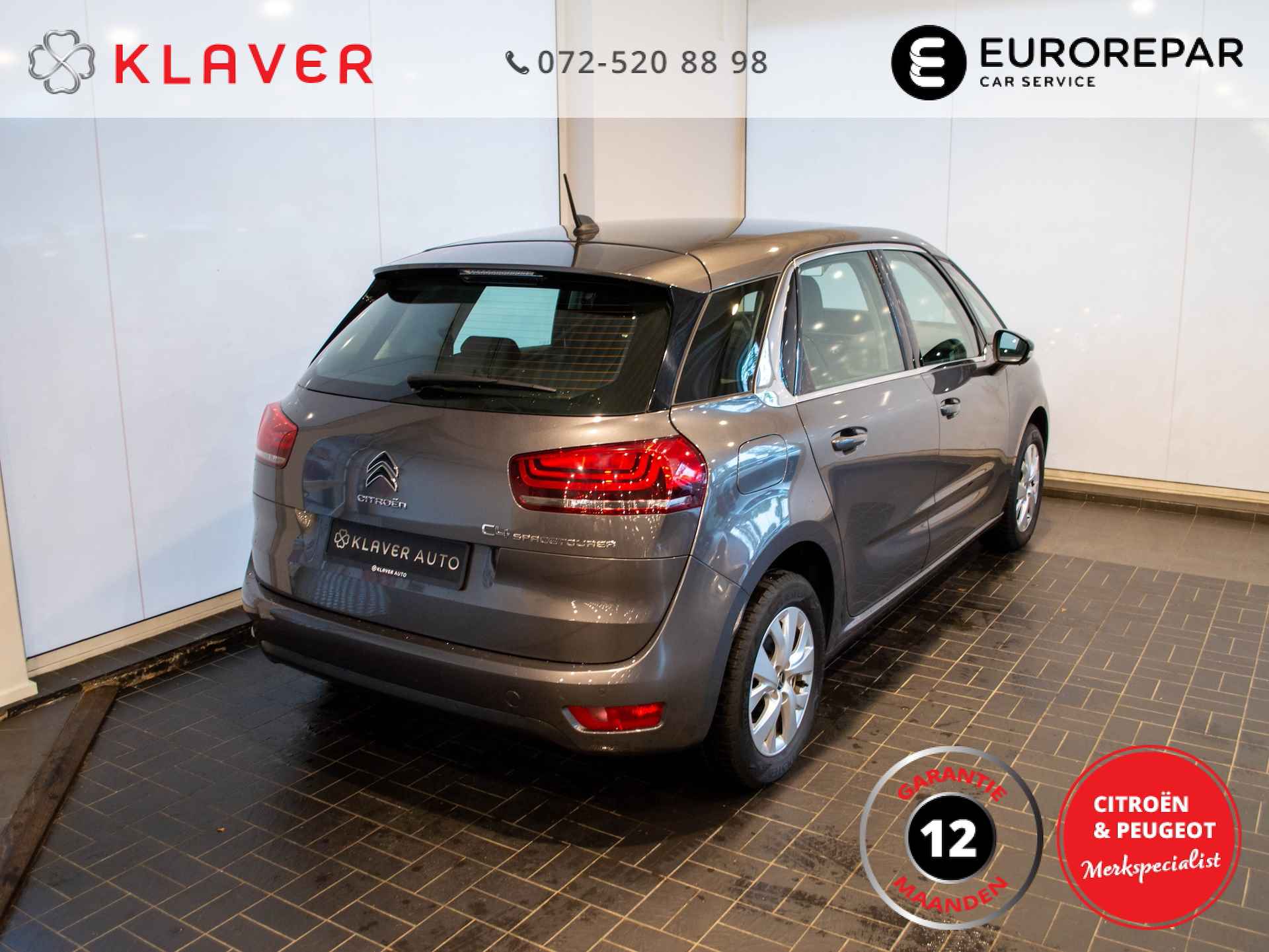 Citroen C4 SpaceTourer 130PK Feel | Automaat | Navi | Climate | Sens achter - 9/33