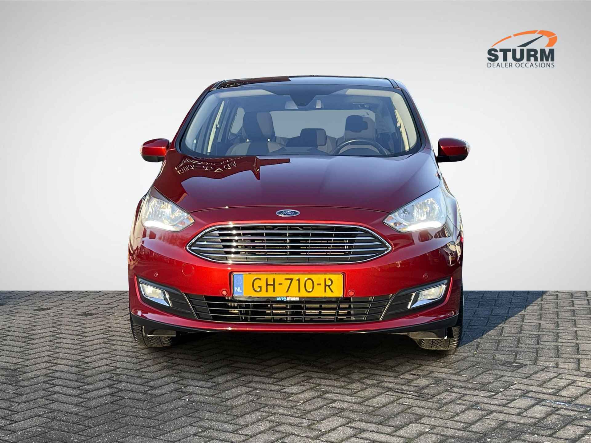 Ford C-Max 1.0 Titanium | Trekhaak | Panoramadak | Navigatie | Camera | Elek. Achterklep | Voorruit Verwarmd | Rijklaarprijs! - 2/31