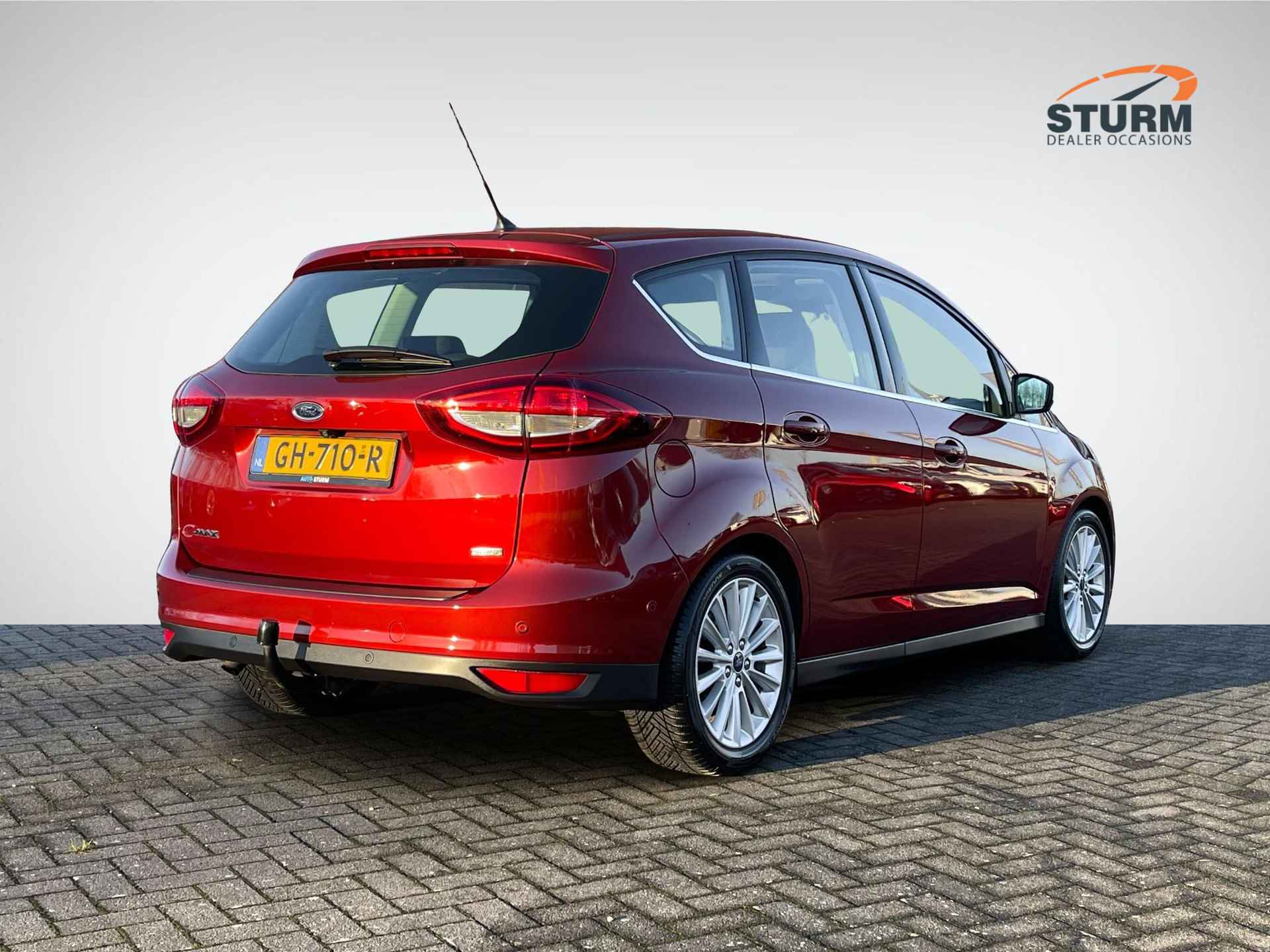 Ford C-Max 1.0 Titanium | Trekhaak | Panoramadak | Navigatie | Camera | Elek. Achterklep | Voorruit Verwarmd | Rijklaarprijs! - 4/31