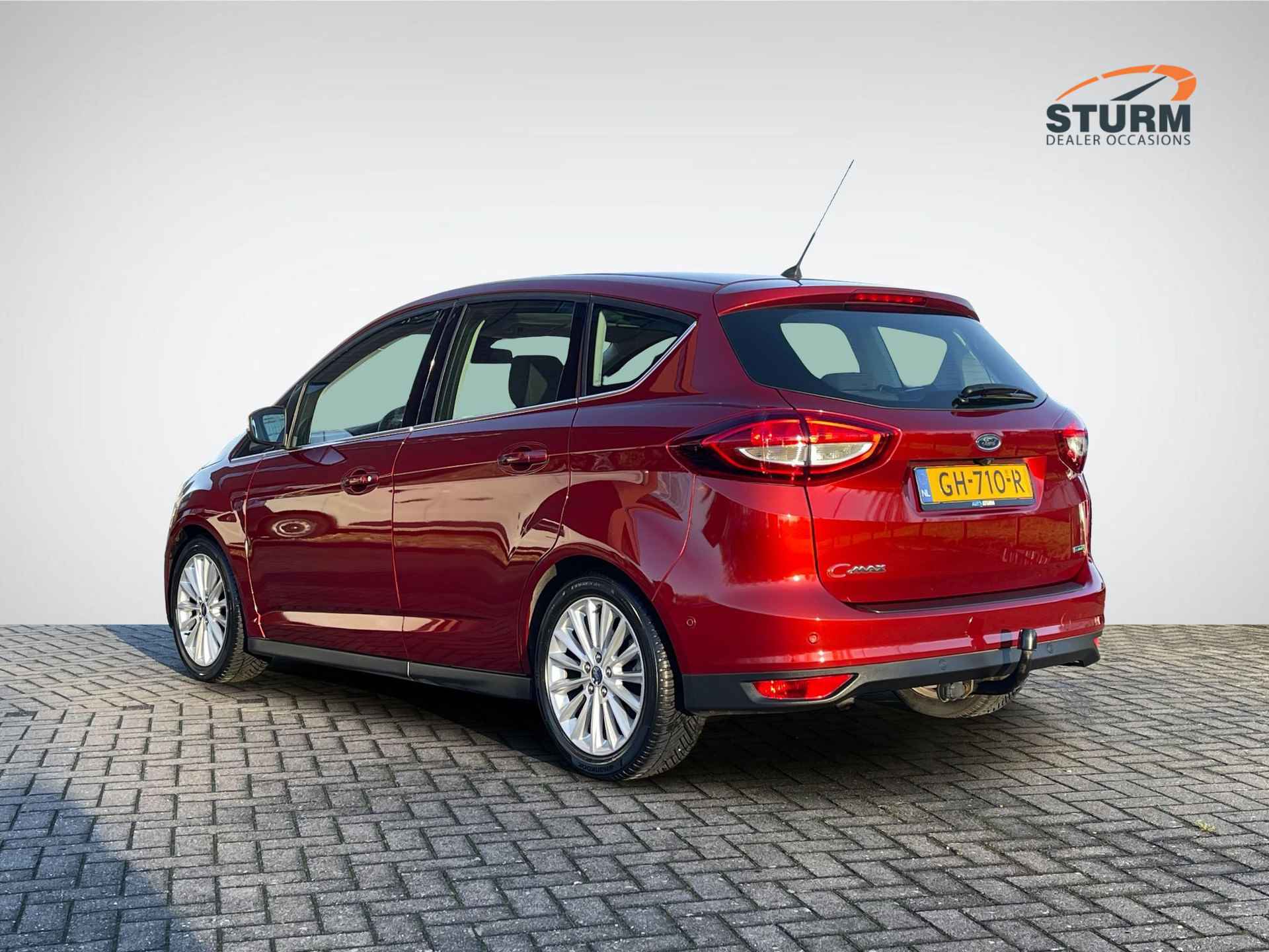 Ford C-Max 1.0 Titanium | Trekhaak | Panoramadak | Navigatie | Camera | Elek. Achterklep | Voorruit Verwarmd | Rijklaarprijs! - 6/31