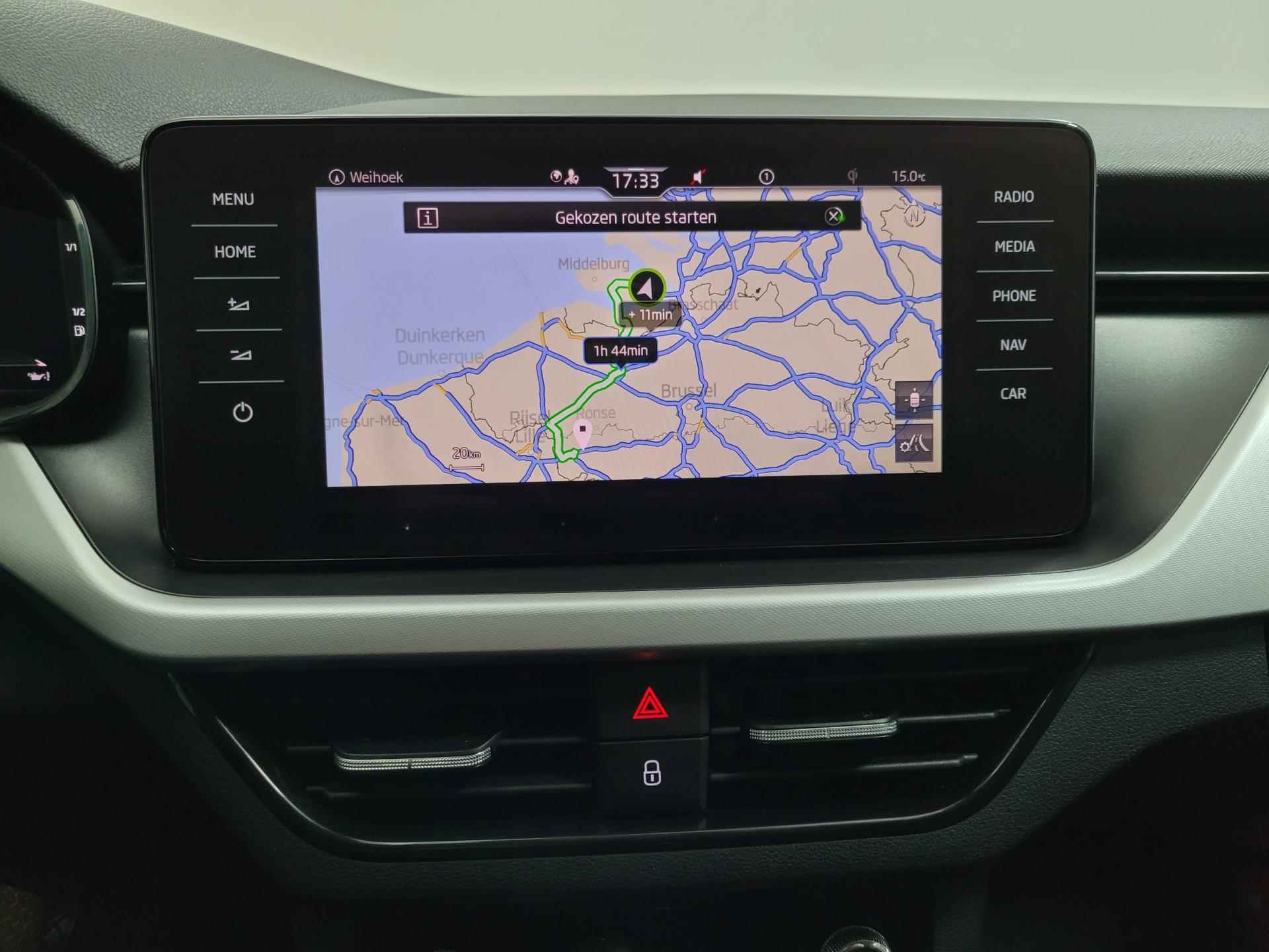 Skoda KAMIQ 1.0 TSI Active Sport | Parkeercamera | Parkeersensoren | Carplay | 1e eigenaar | Navigatie | Volle auto! - 45/52