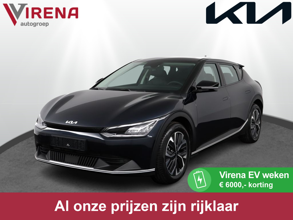 Kia Ev6 Light 58 kWh * Rijdende Demo * - Navigatie - Cruise Control - Apple CarPlay / Android Auto - Achteruitrijcamera - Parkeerhulp achter - Privacy Glass achter - Fabrieksgarantie tot 2031